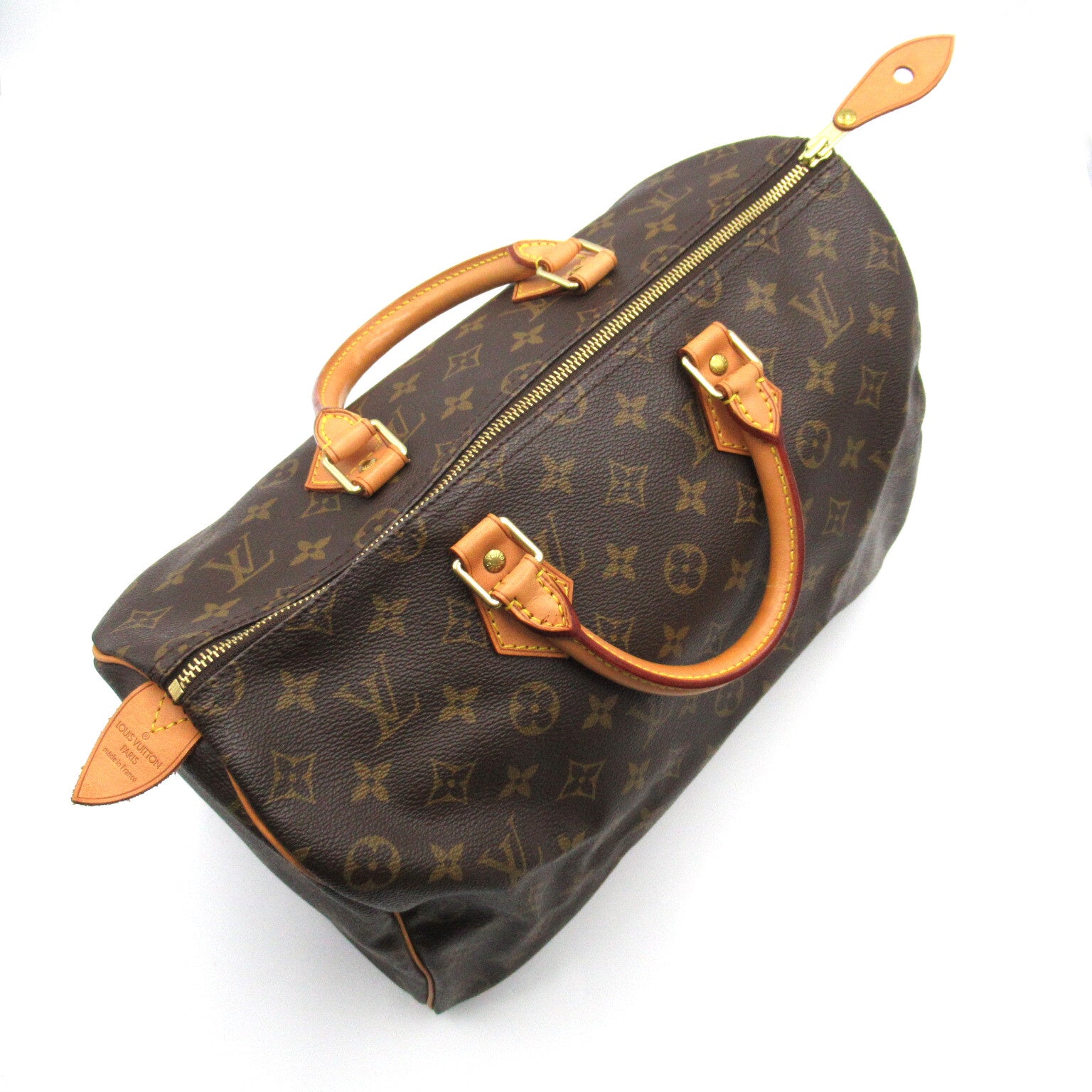 LOUIS VUITTON 【激減優惠】Monogram Speedy 35手挽袋啡色