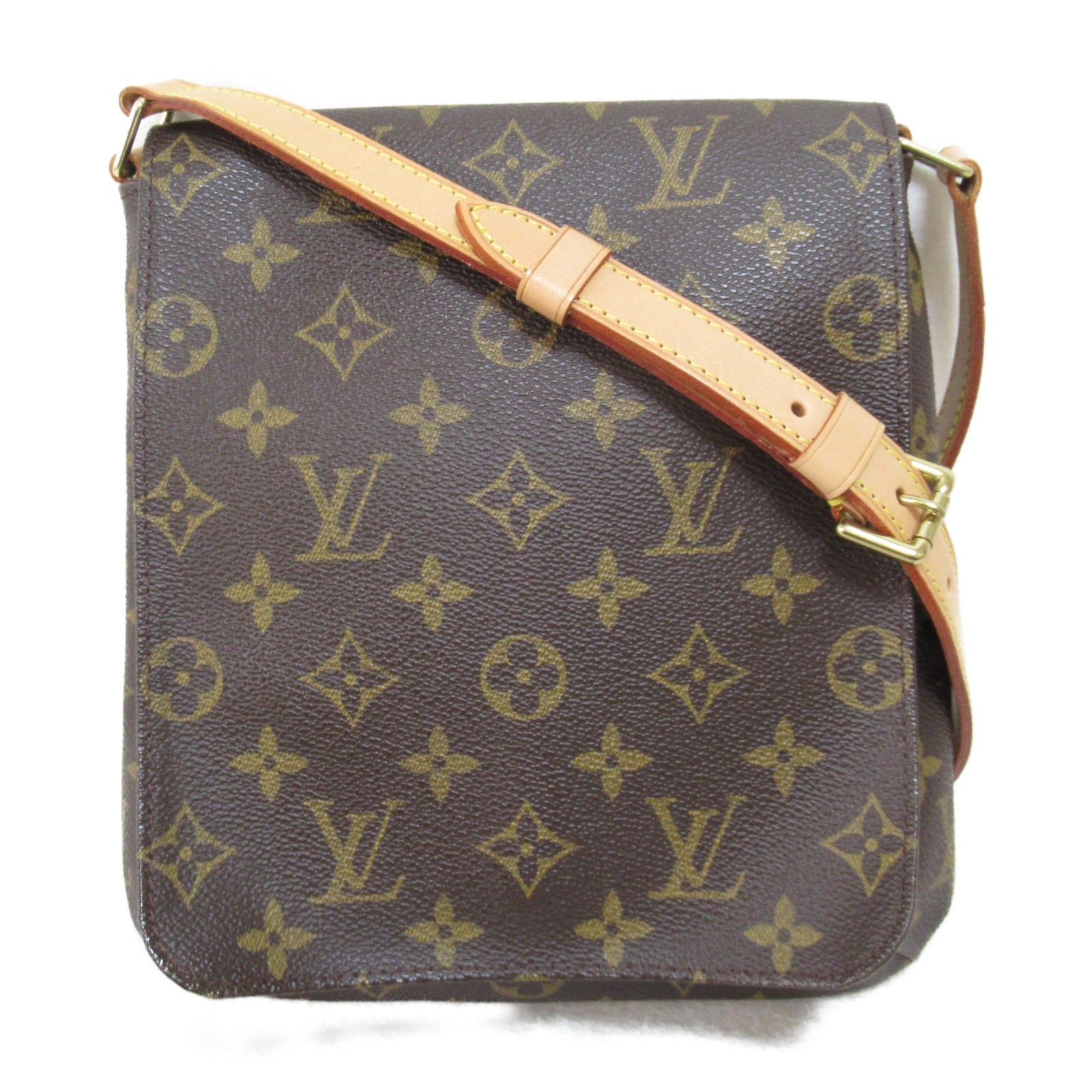 LOUIS VUITTON Monogram Musette Salsa Short肩背袋啡色