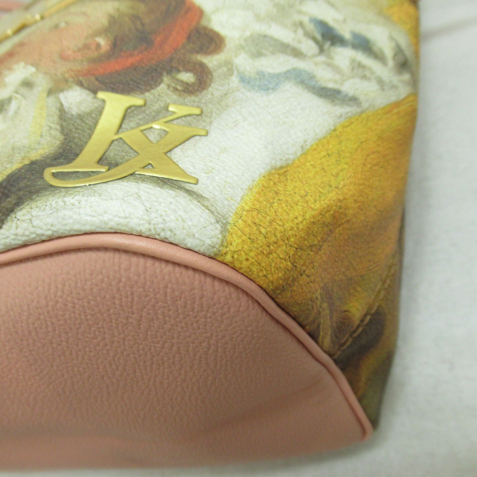 LOUIS VUITTON 【激減優惠】Masters Collection Fragonard Neverfull MM手挽袋粉紅色