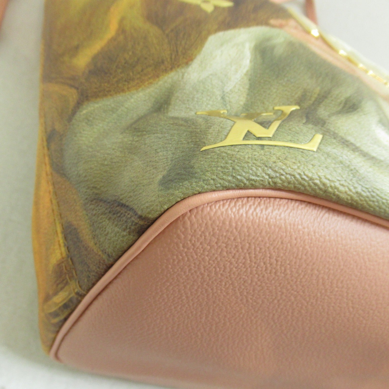 LOUIS VUITTON 【激減優惠】Masters Collection Fragonard Neverfull MM手挽袋粉紅色