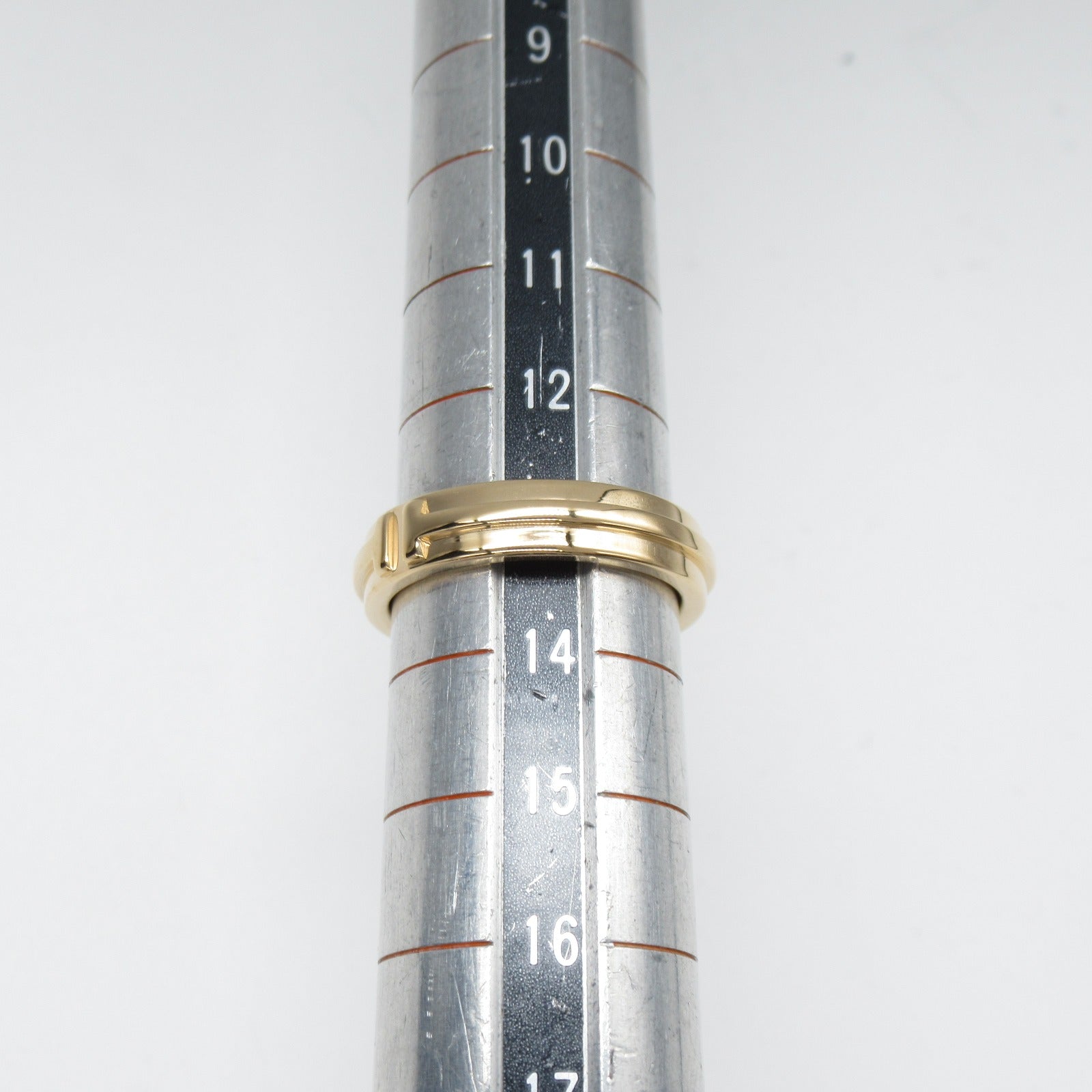 TIFFANY＆CO 18K玫瑰金T Two Ring Narrow戒指US#6.5