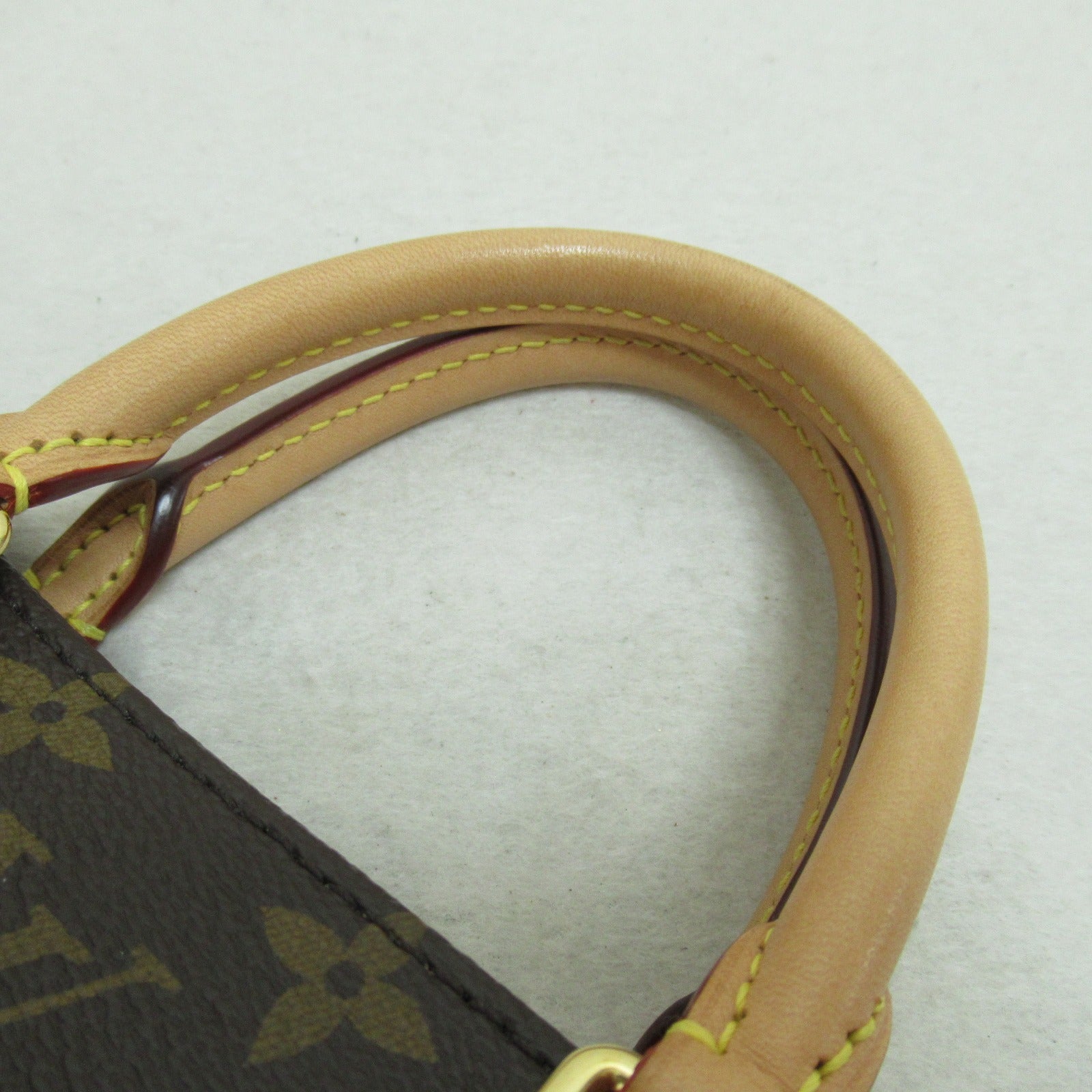 LOUIS VUITTON **【激減優惠】Monogram Sac Plat BB Bag金扣手挽肩背兩用袋棕色