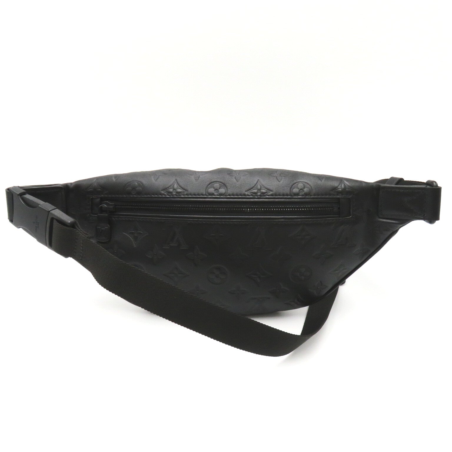 LOUIS VUITTON Monogram Shadow Discovery Bum Bag腰包黑色