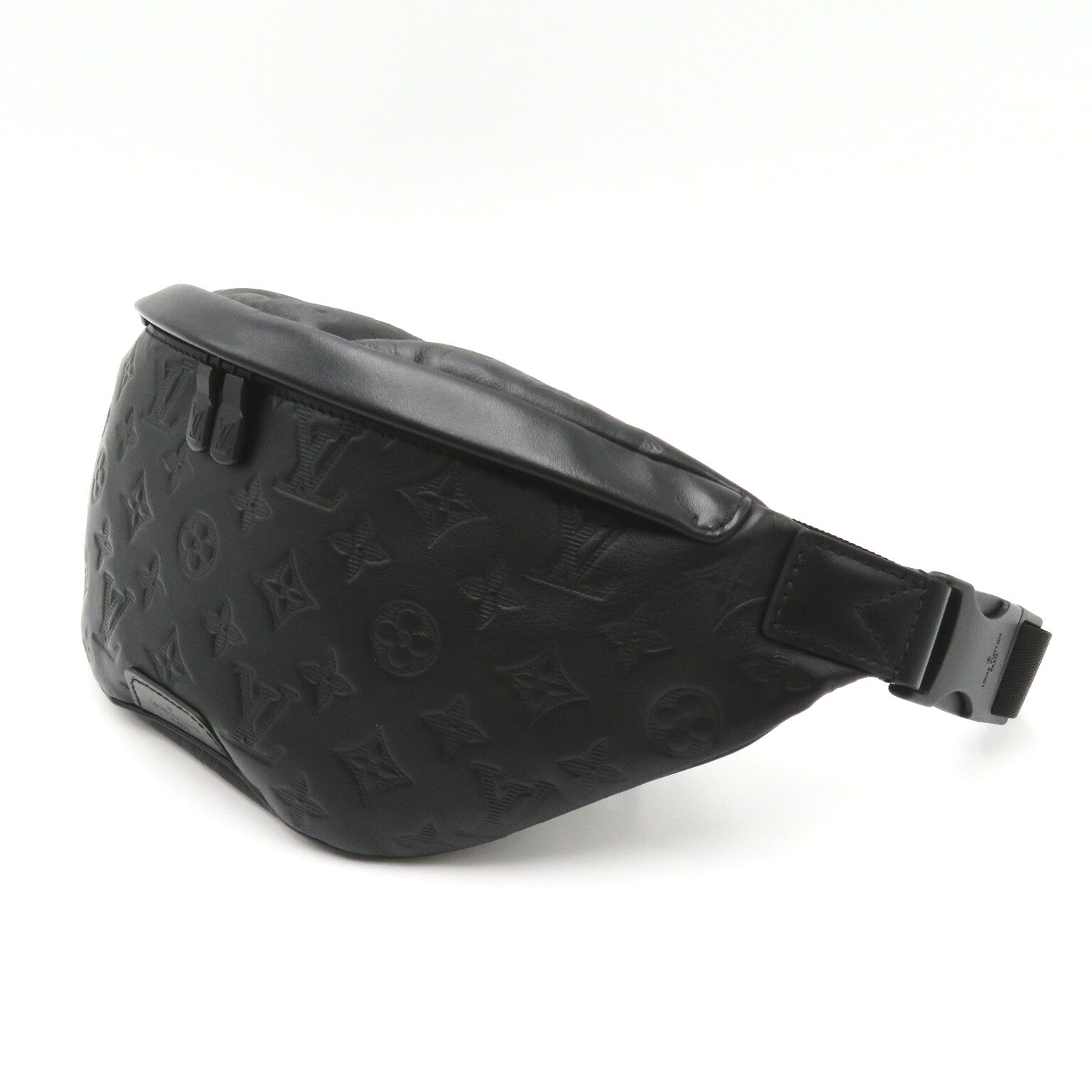 LOUIS VUITTON Monogram Shadow Discovery Bum Bag腰包黑色