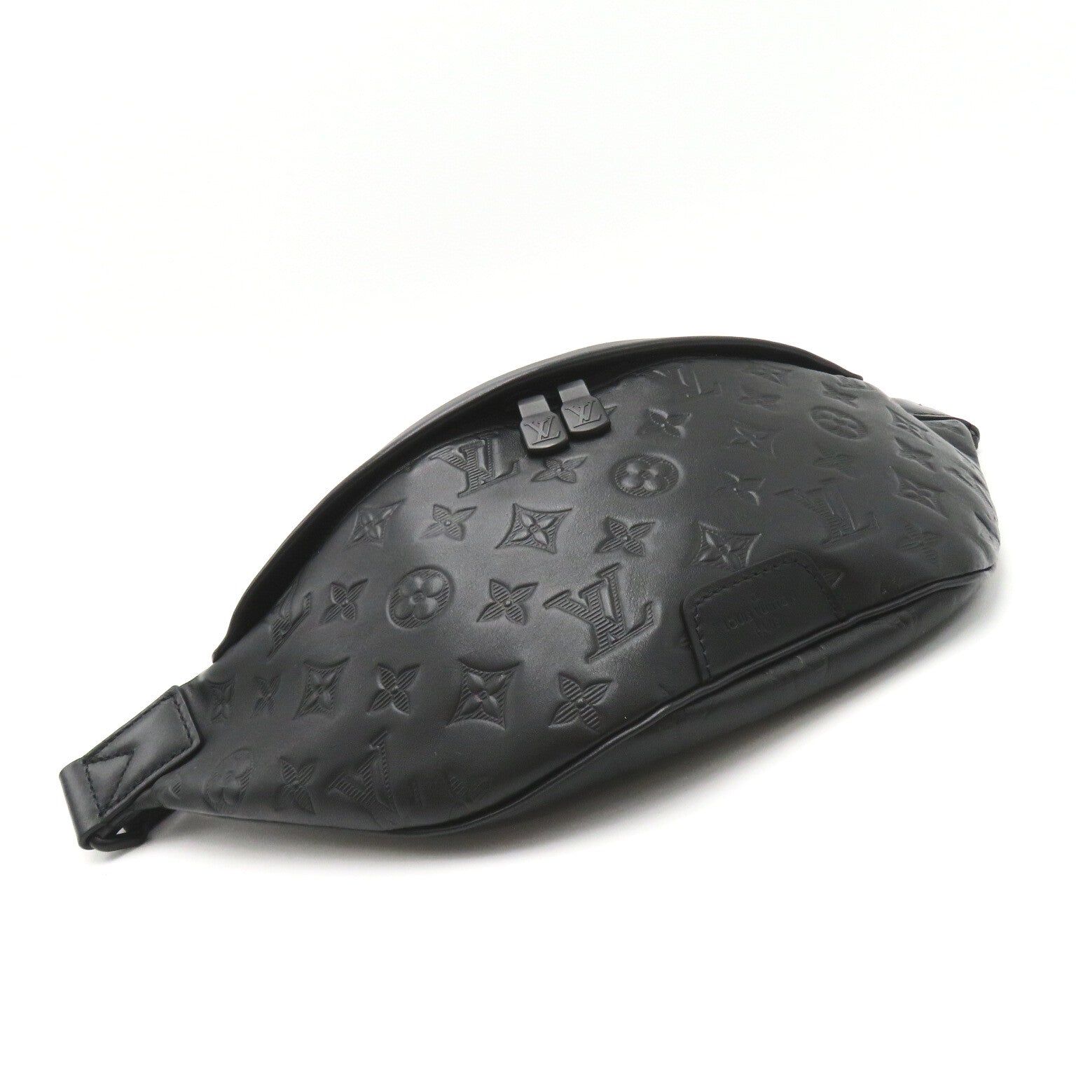 LOUIS VUITTON Monogram Shadow Discovery Bum Bag腰包黑色