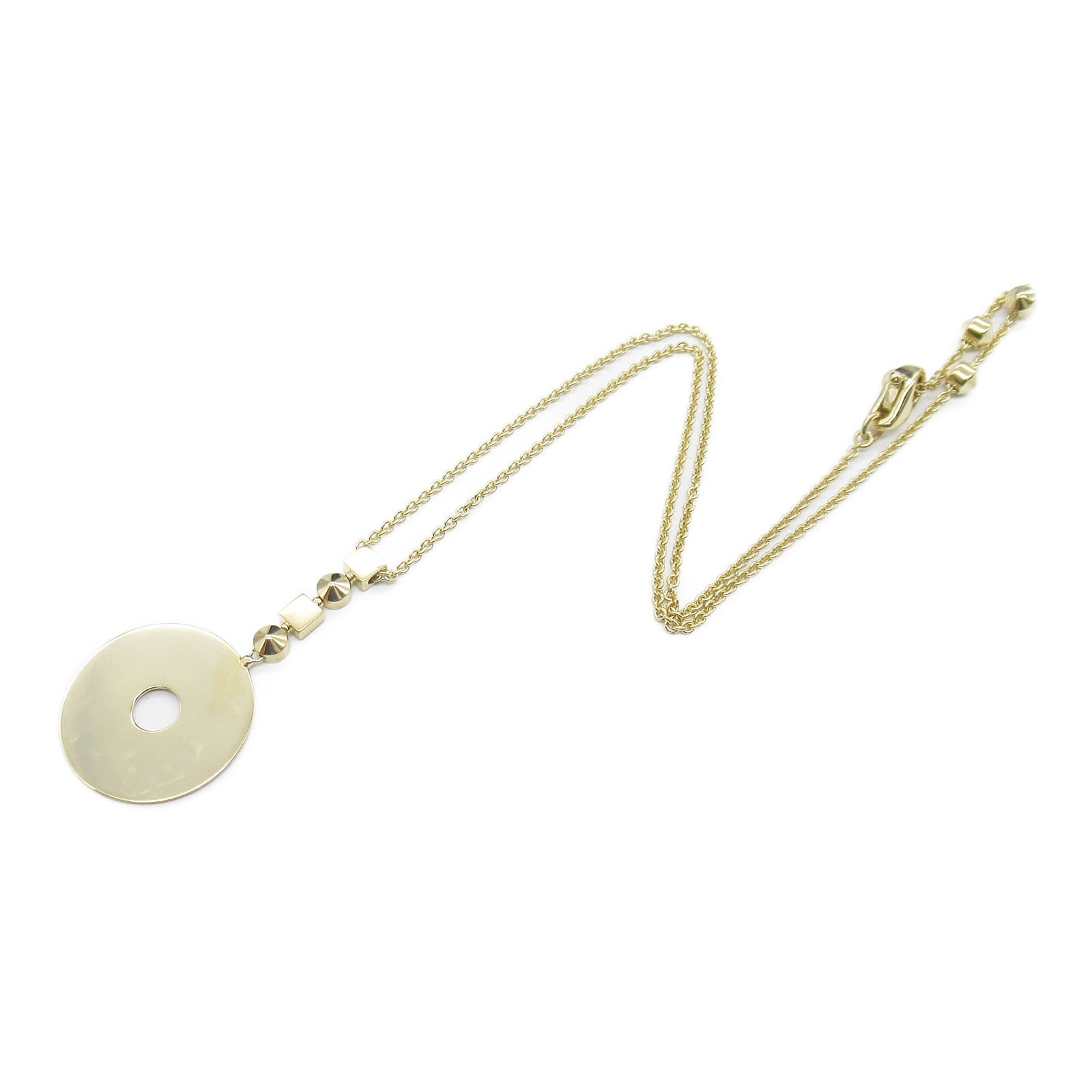 BVLGARI 【激減優惠】18K黃金Lucia Necklace項鍊金色