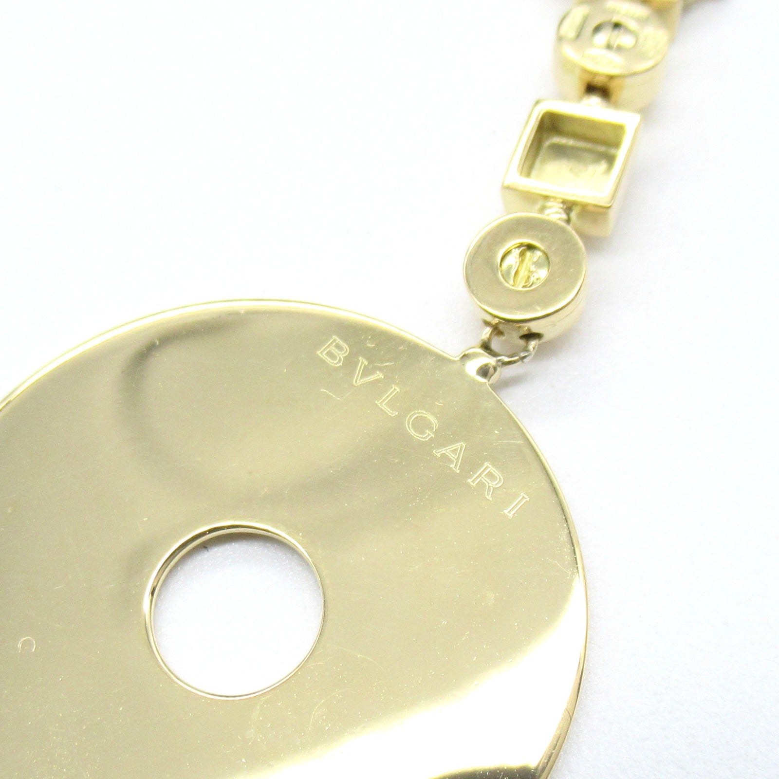 BVLGARI 【激減優惠】18K黃金Lucia Necklace項鍊金色