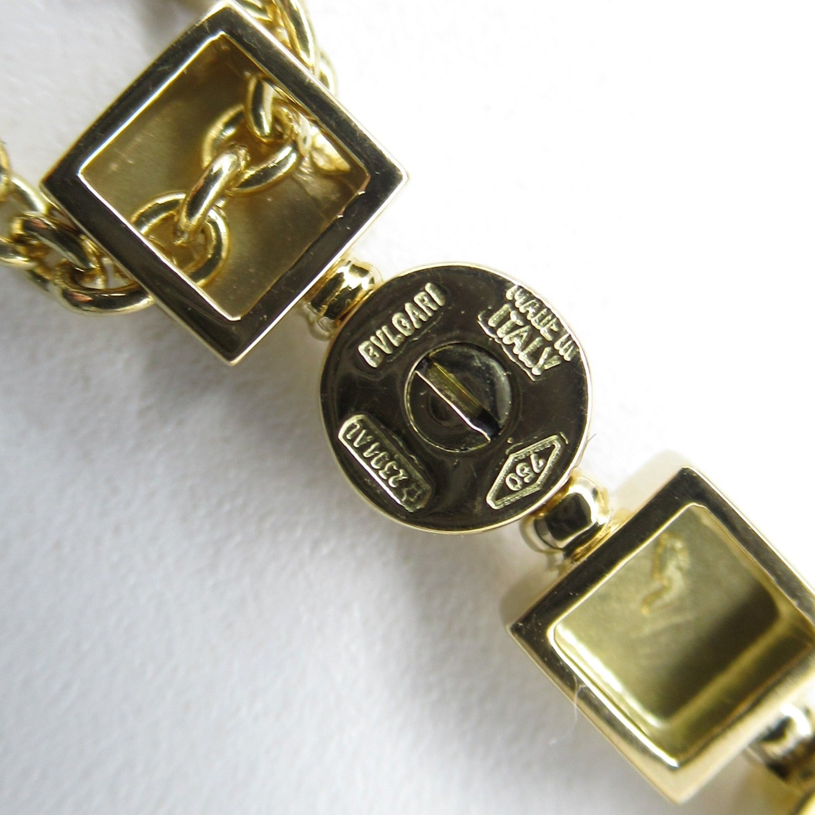 BVLGARI 【激減優惠】18K黃金Lucia Necklace項鍊金色
