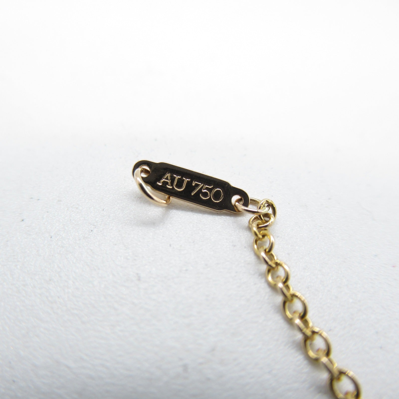 TIFFANY＆CO 18K玫瑰金Atlas Pierced Diamond chian Bracelet鑽石手鏈