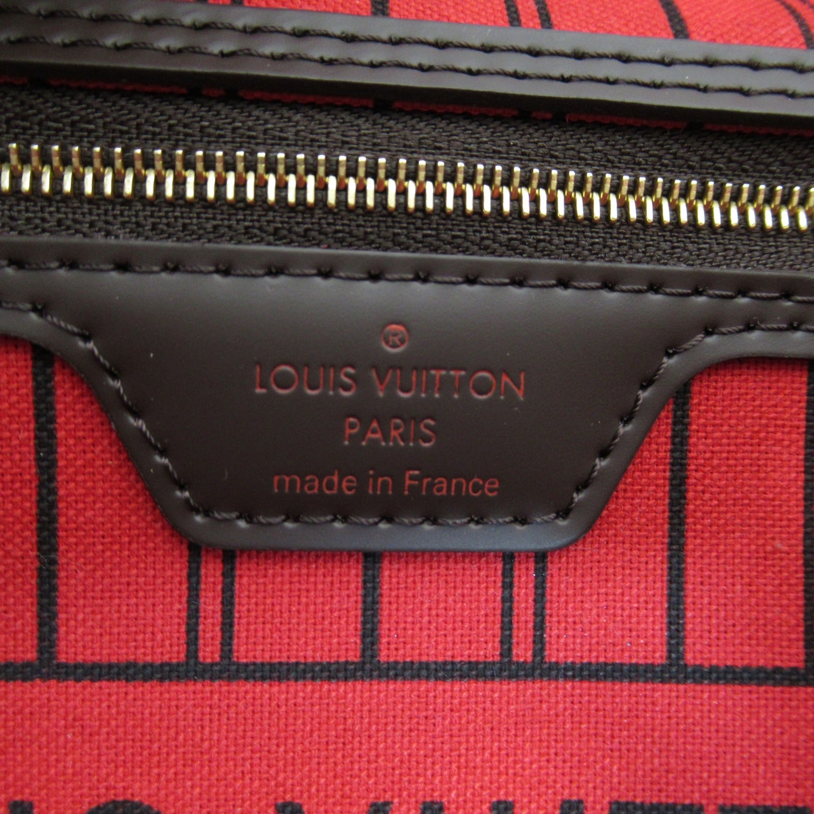 LOUIS VUITTON 【激減優惠】Dameir Neverfull PM手挽袋啡色