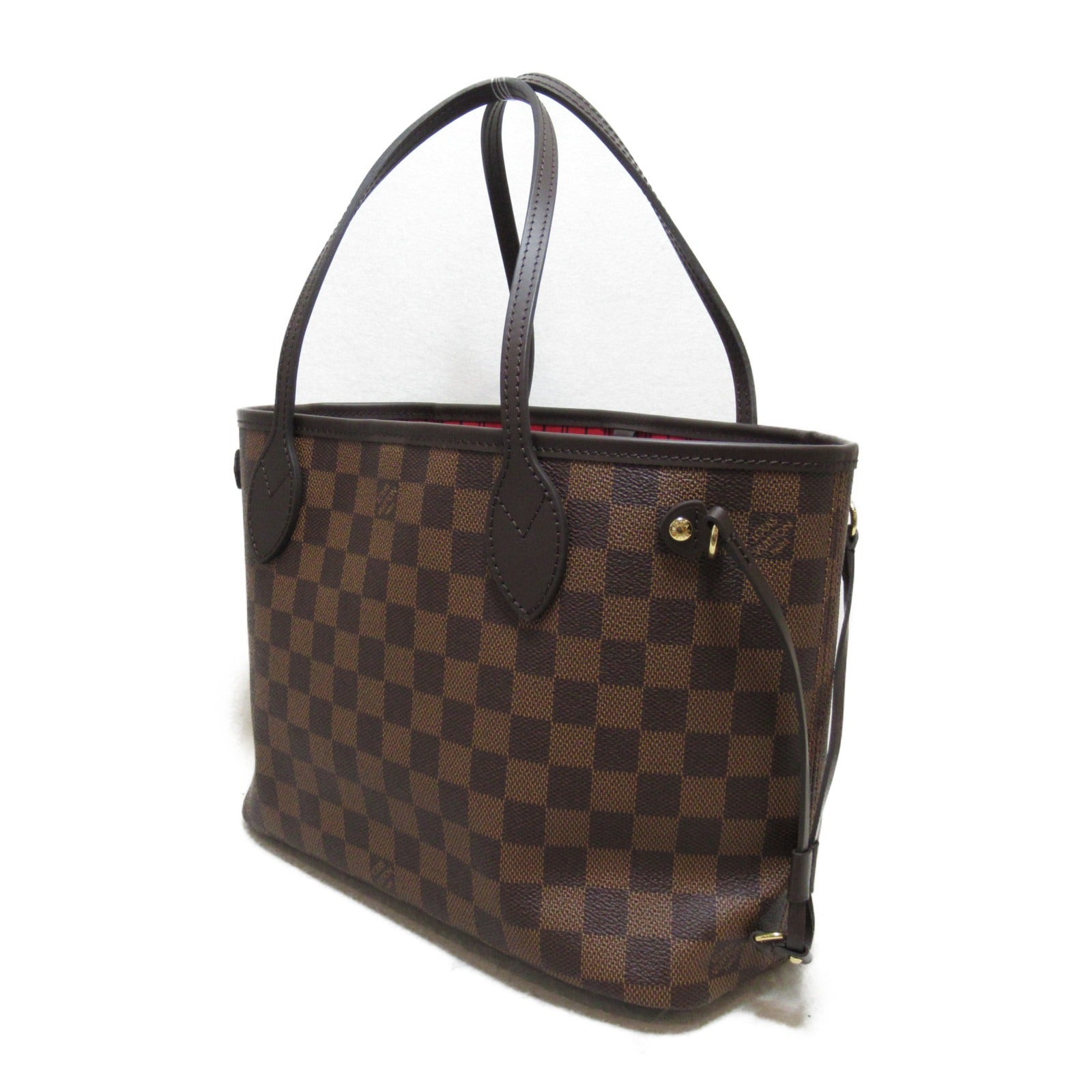 LOUIS VUITTON 【激減優惠】Dameir Neverfull PM手挽袋啡色