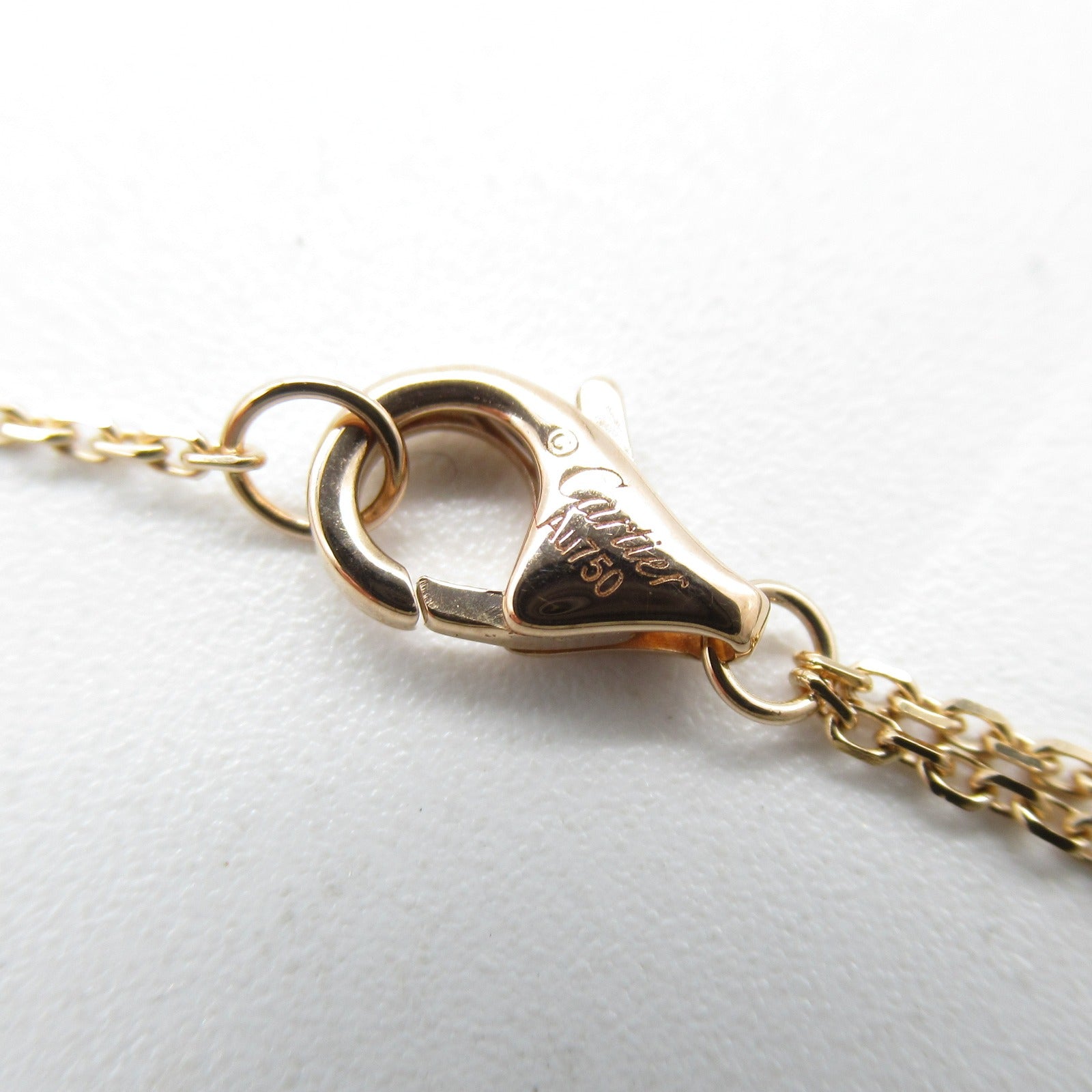 CARTIER 18K黃金/18K白金18K玫瑰金Trinity Necklace項鍊