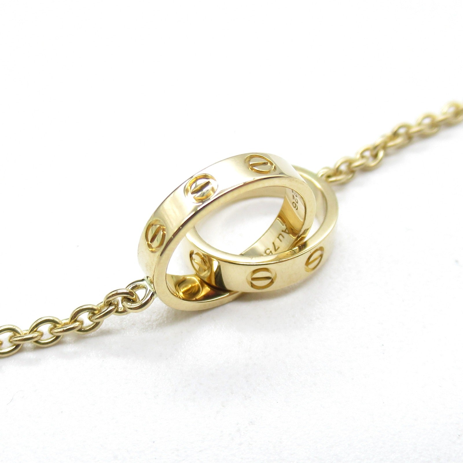 CARTIER 18K黃金Love Bracelet手鏈