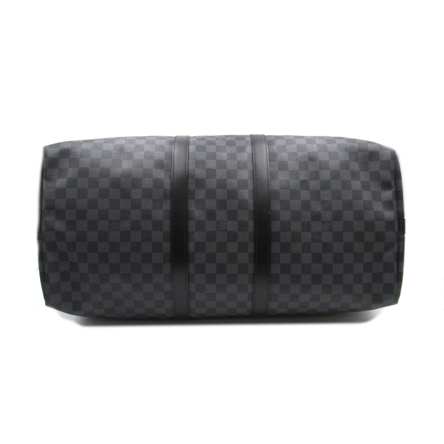 LOUIS VUITTON 【激減優惠】Damier Graphite Keepall Bandouliere 55手挽肩背兩用袋黑色