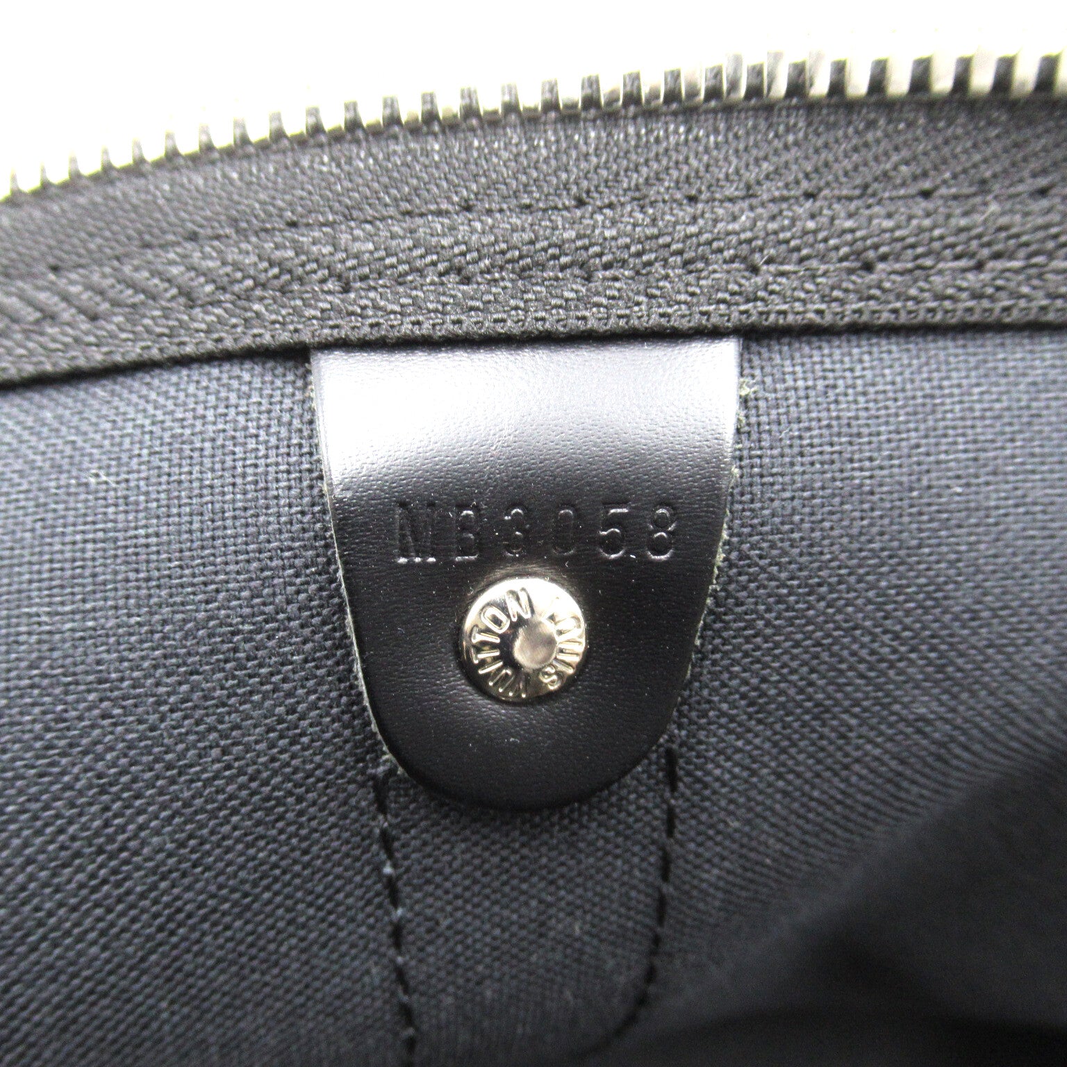 LOUIS VUITTON 【激減優惠】Damier Graphite Keepall Bandouliere 55手挽肩背兩用袋黑色