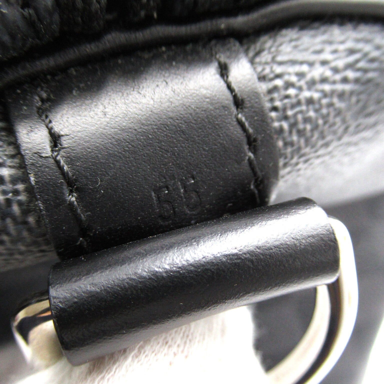 LOUIS VUITTON 【激減優惠】Damier Graphite Keepall Bandouliere 55手挽肩背兩用袋黑色