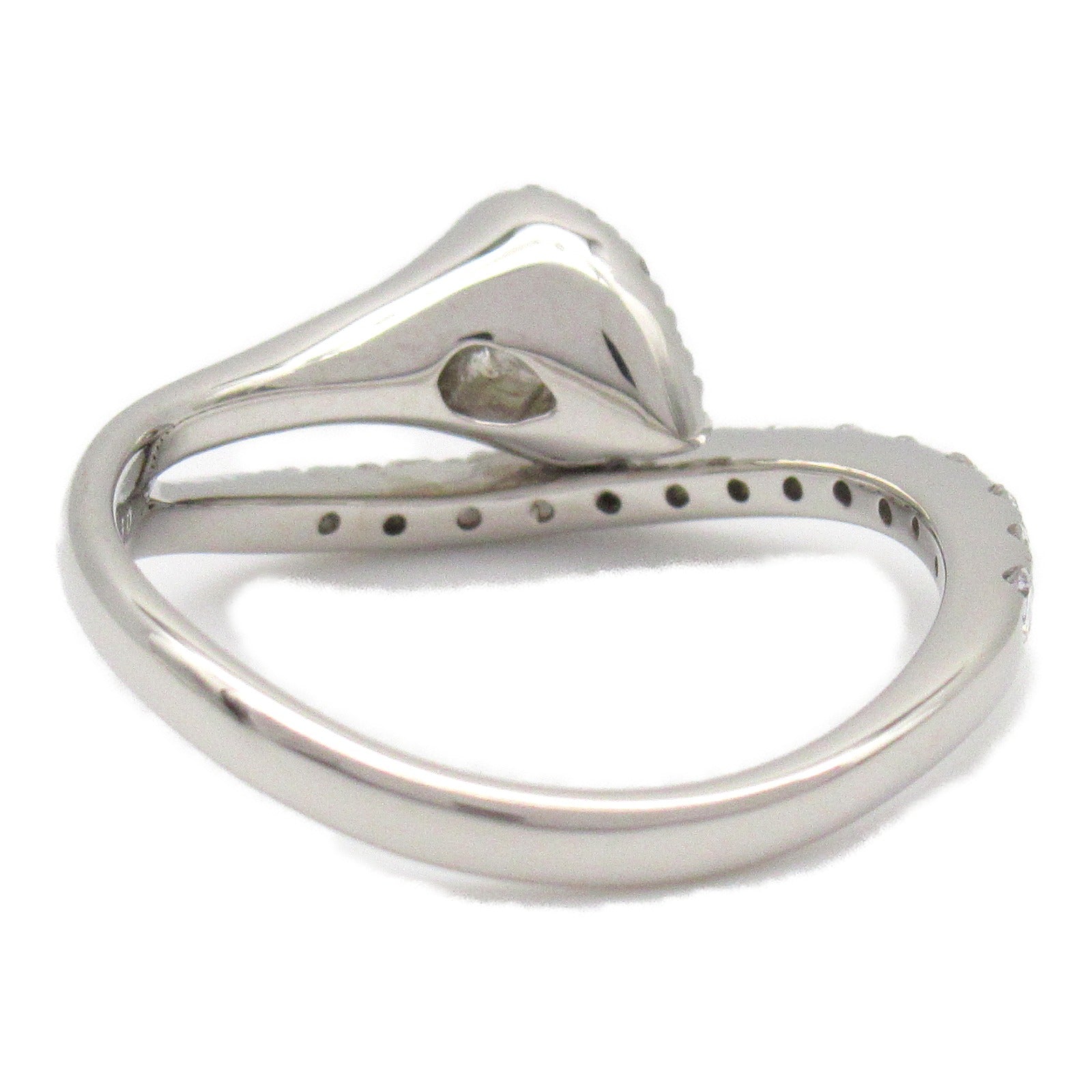 JEWELRY 【激減優惠】PT900鉑金Diamond Ring 0.1ct鑽石/0.3ct鑚石戒指JP#9/US#5