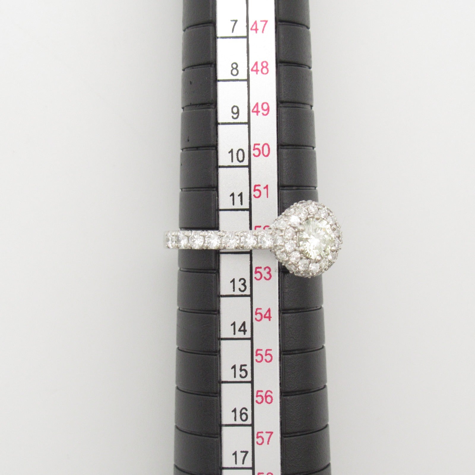JEWELRY PT900鉑金Diamond Ring 0.319ct鑽石/0.8ct鑚石戒指JP#12/US#6.25