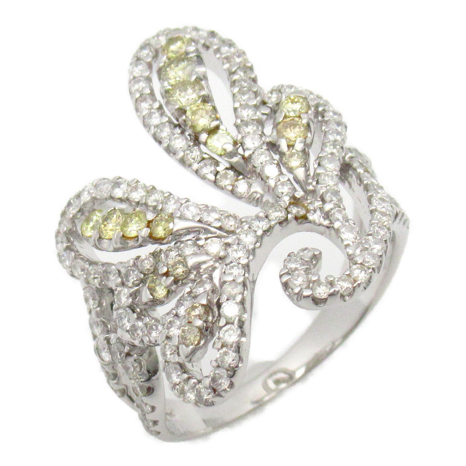 JEWELRY 【激減優惠】18K白金Diamond Ring 1.46ct鑽石戒指US#7.5