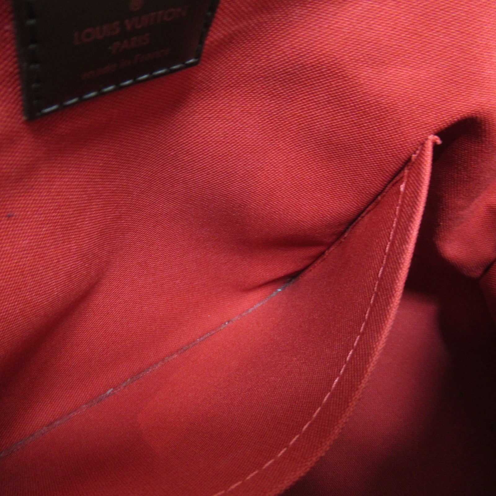 LOUIS VUITTON 【激減優惠】Damier Verona PM金扣肩背袋棕色