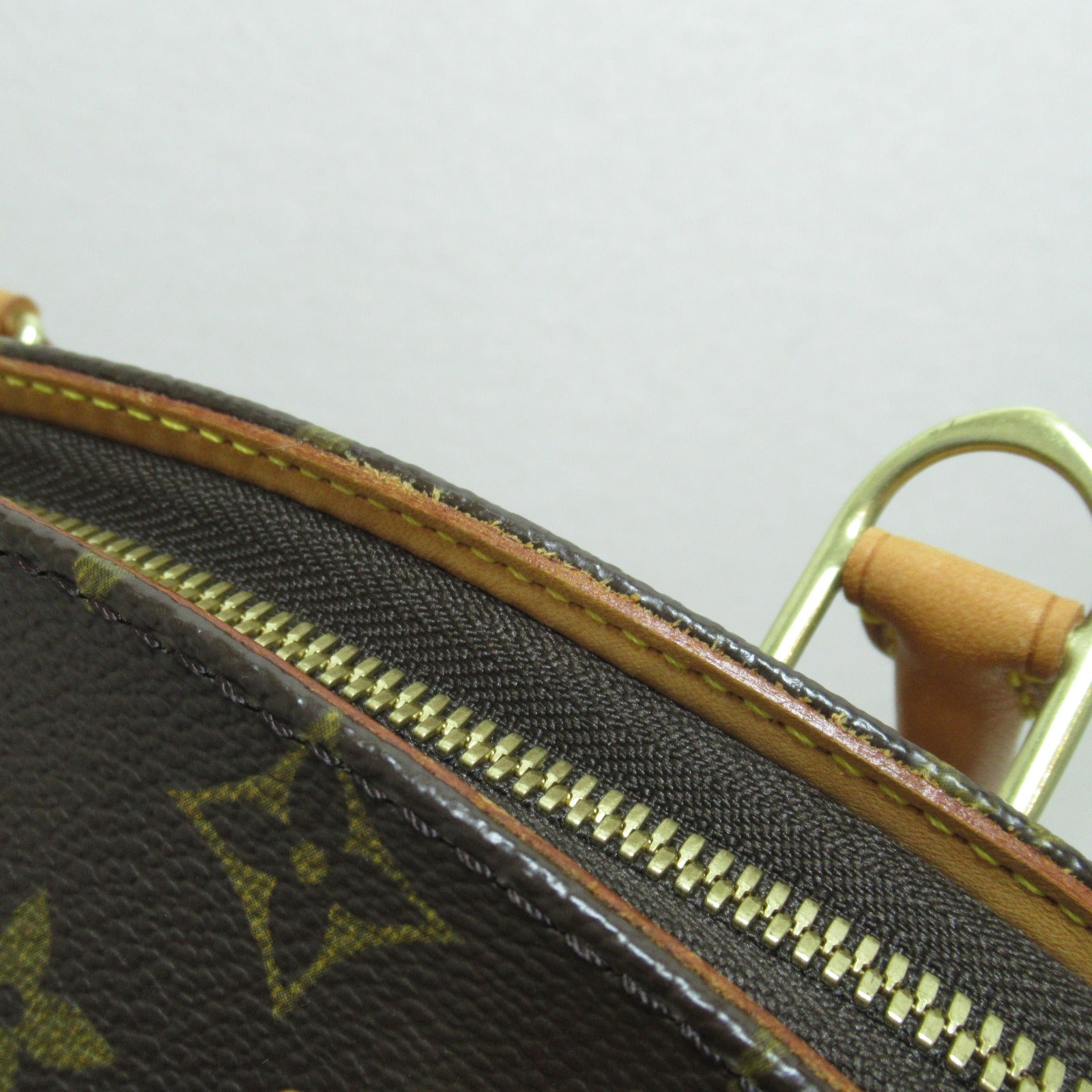 LOUIS VUITTON 【激減優惠】Monogram Ellipse MM金扣手挽袋啡色