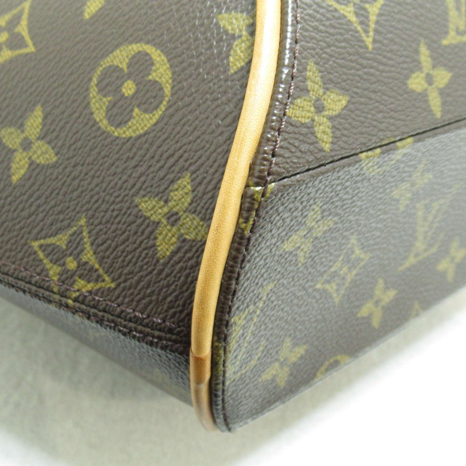 LOUIS VUITTON 【激減優惠】Monogram Ellipse MM金扣手挽袋啡色