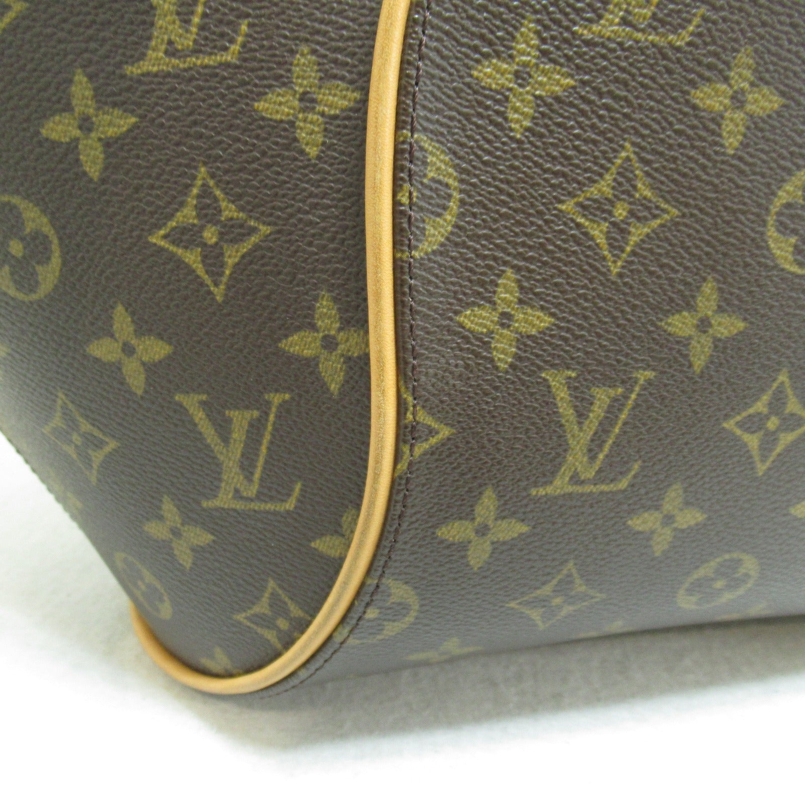 LOUIS VUITTON 【激減優惠】Monogram Ellipse MM金扣手挽袋啡色