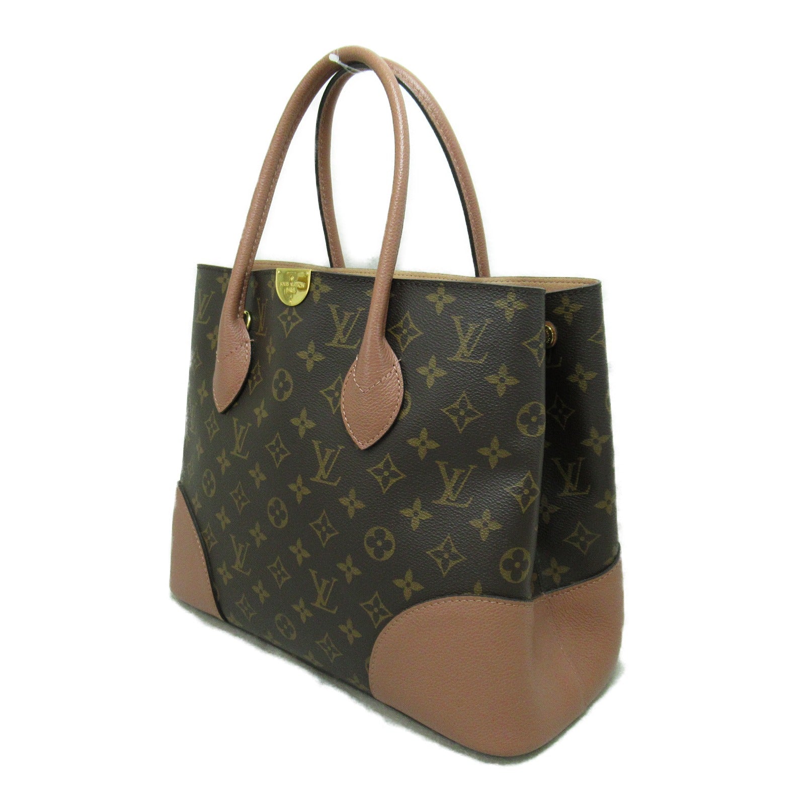 LOUIS VUITTON 【激減優惠】Monogram Flandrin 2 Way Shoulder Bag Handbag金扣手挽肩背兩用袋啡色