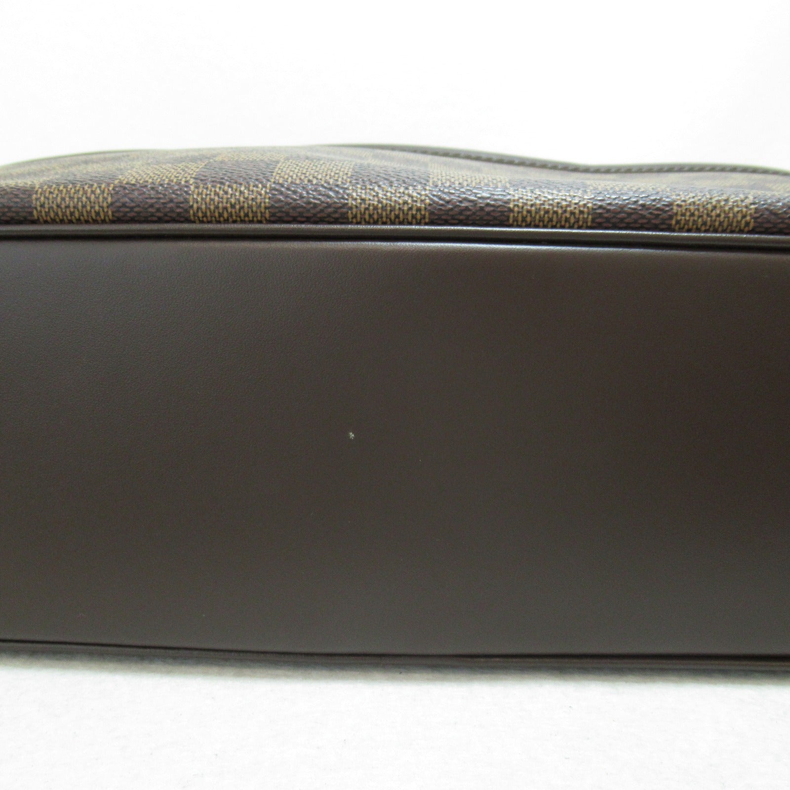 LOUIS VUITTON 【激減優惠】Damier Sarria Horizontal金扣手挽袋啡色