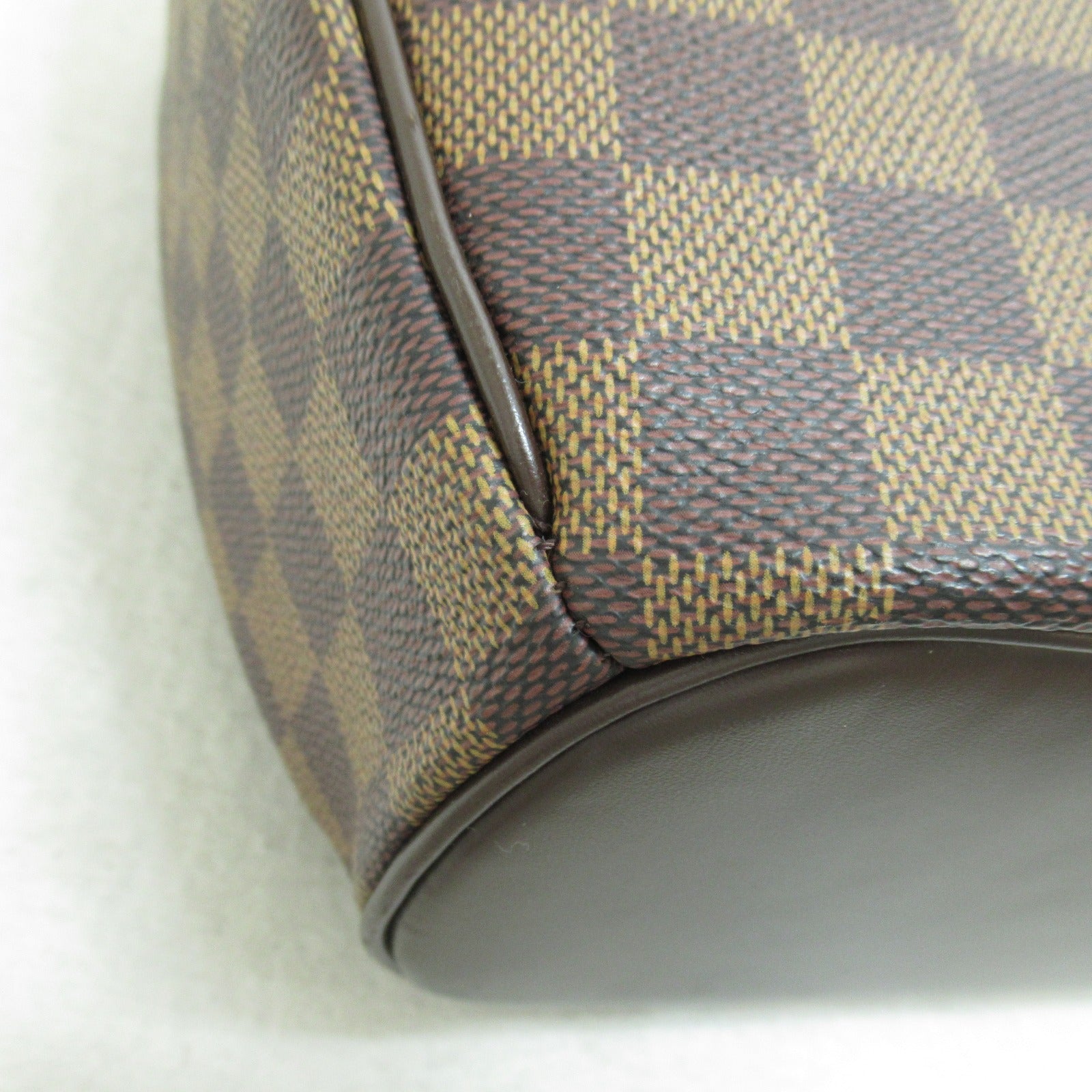 LOUIS VUITTON 【激減優惠】Damier Sarria Horizontal金扣手挽袋啡色