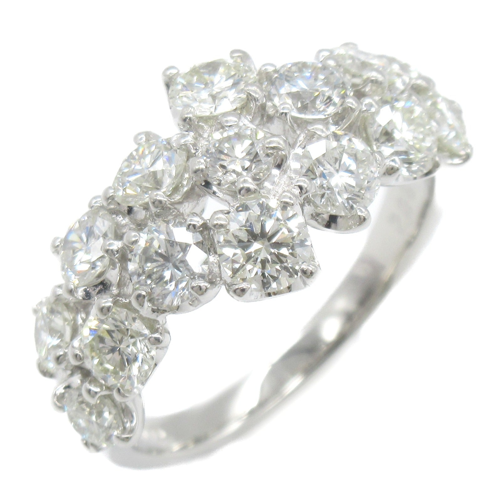 JEWELRY PT900鉑金Diamond Ring 2.00ct鑽石戒指US#5.75