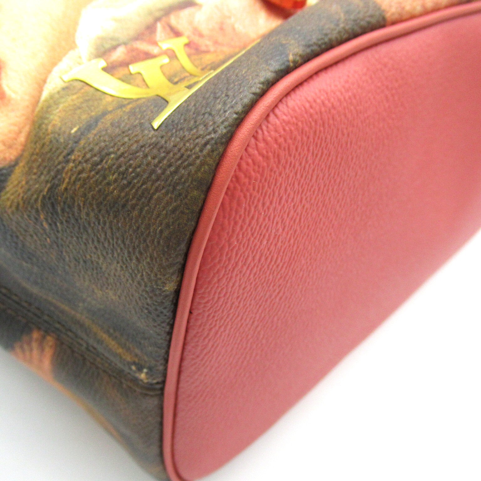 LOUIS VUITTON **【激減優惠】塗層帆布Boucher Neverfull MM手挽袋金扣