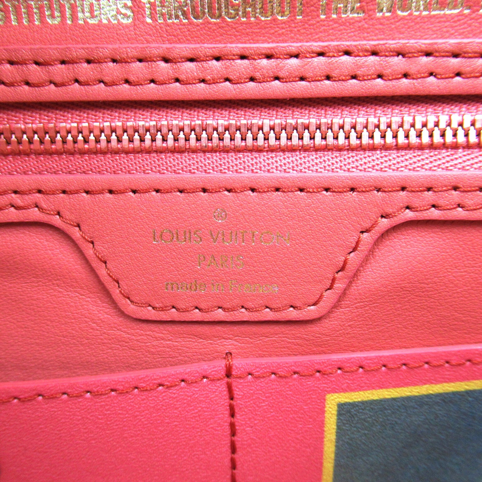 LOUIS VUITTON **【激減優惠】塗層帆布Boucher Neverfull MM手挽袋金扣