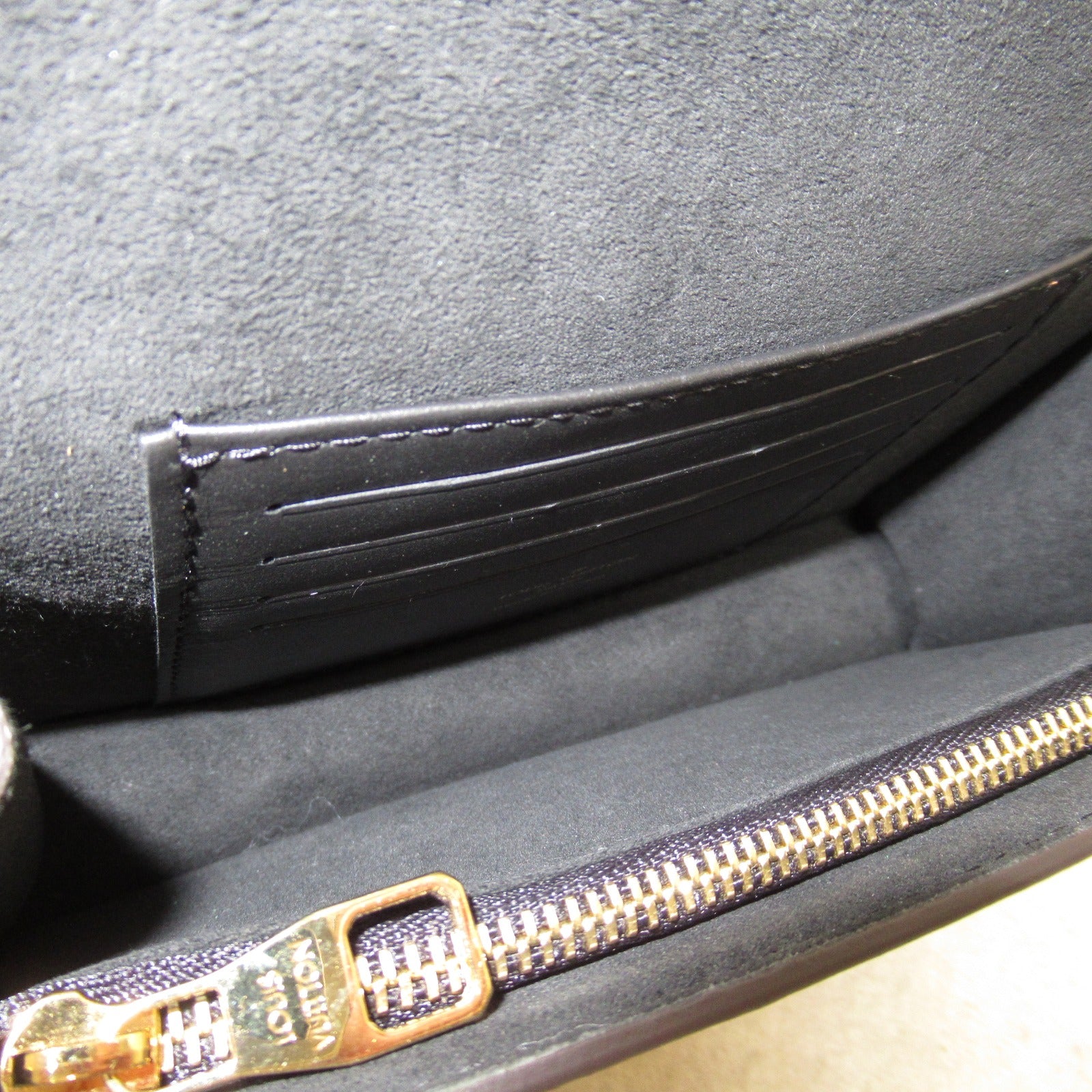 LOUIS VUITTON 【激減優惠】Monogram Reverse Dauphine Chain Shoulder Bag金扣肩背袋啡色