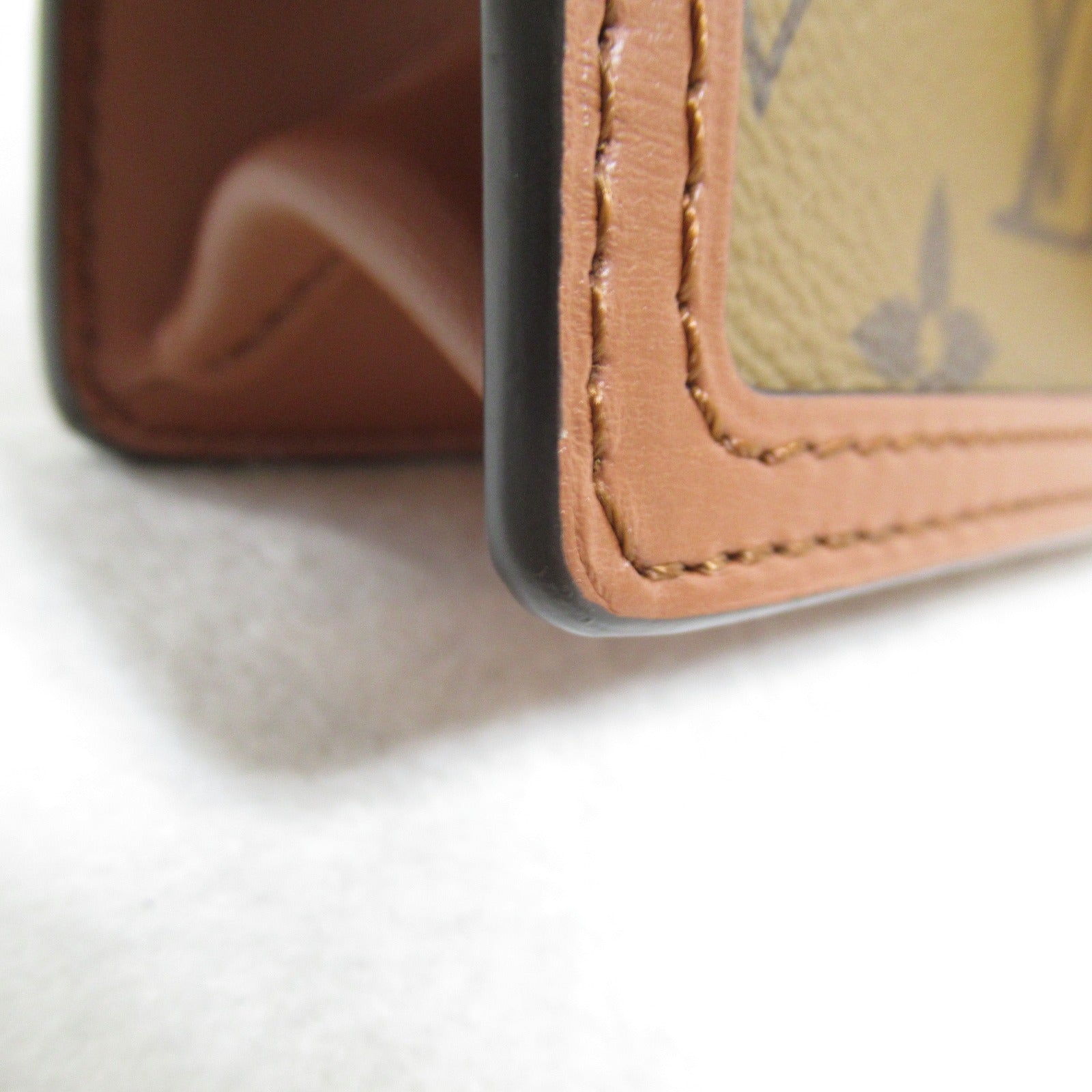 LOUIS VUITTON 【激減優惠】Monogram Reverse Dauphine Chain Shoulder Bag金扣肩背袋啡色