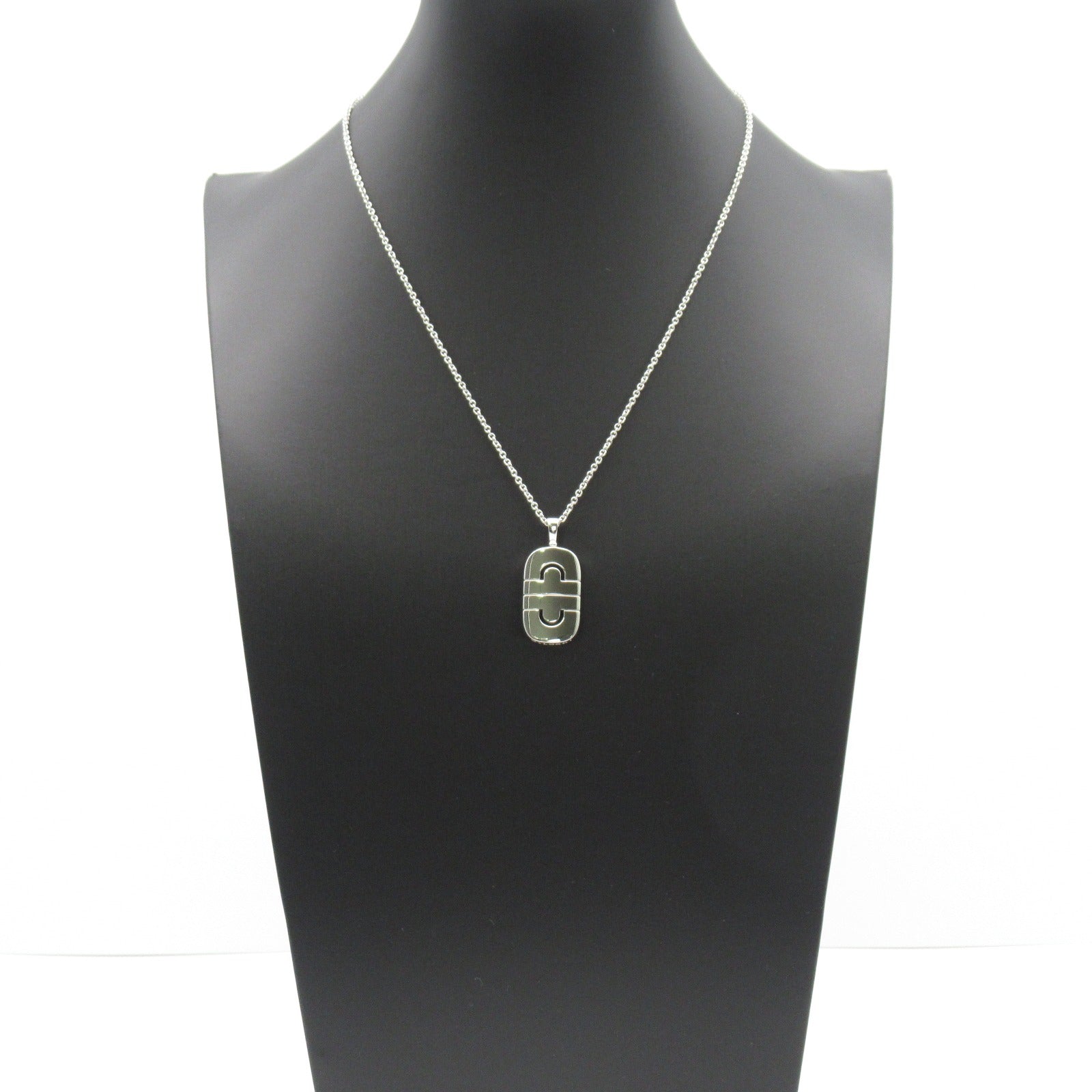 BVLGARI 18K白金Parentesi Necklace項鍊銀色
