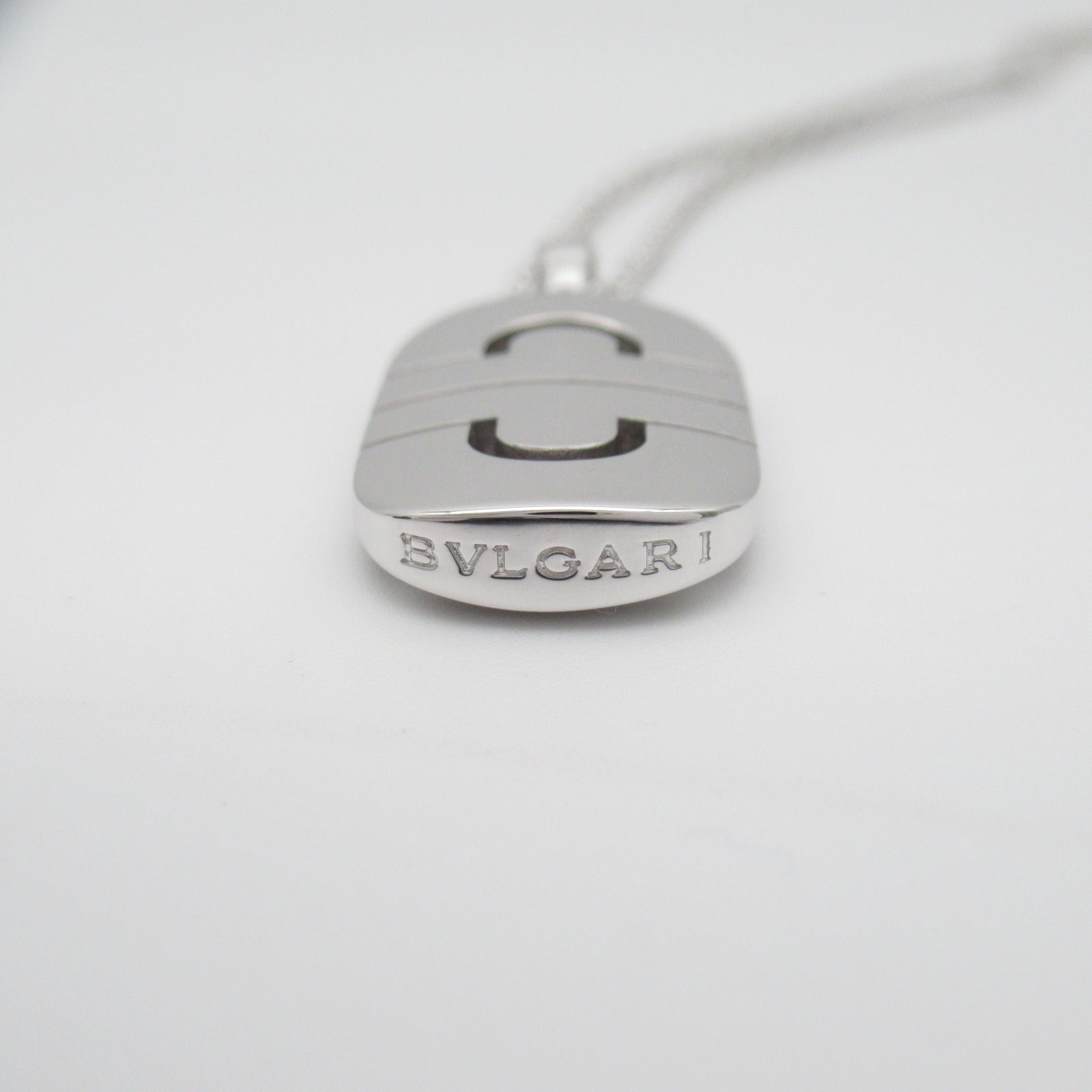 BVLGARI 18K白金Parentesi Necklace項鍊銀色
