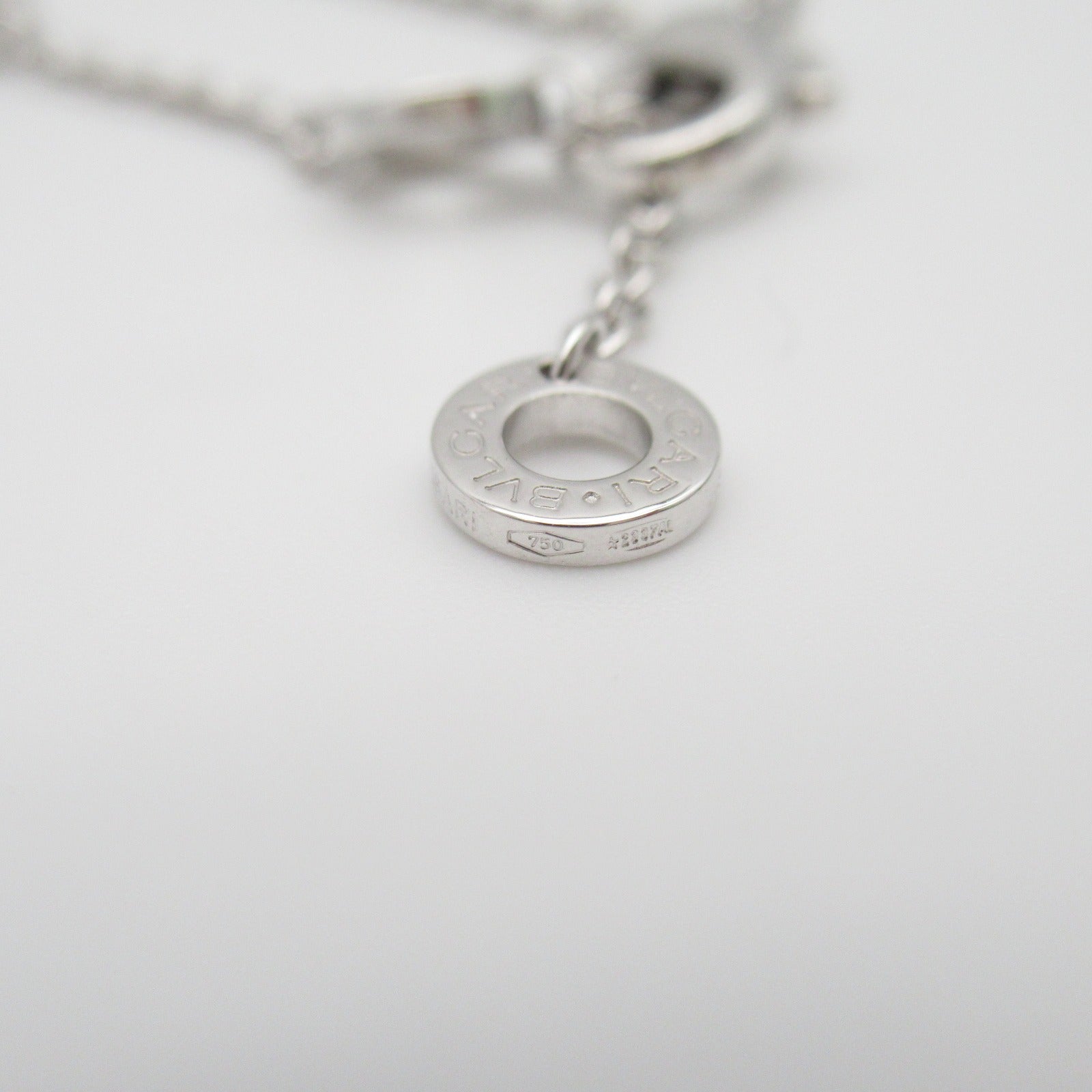BVLGARI 18K白金Parentesi Necklace項鍊銀色