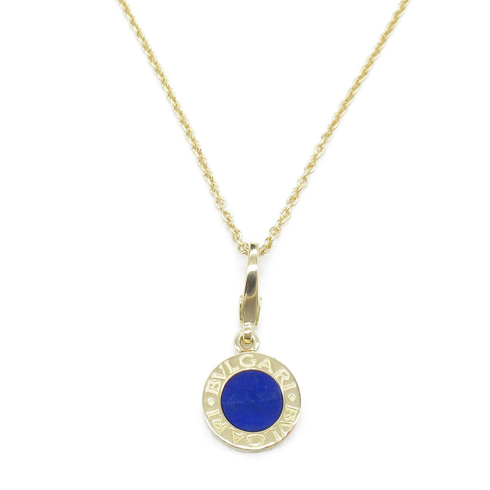 BVLGARI 18K黃金Lapis Lazuli Necklace青金石項鍊