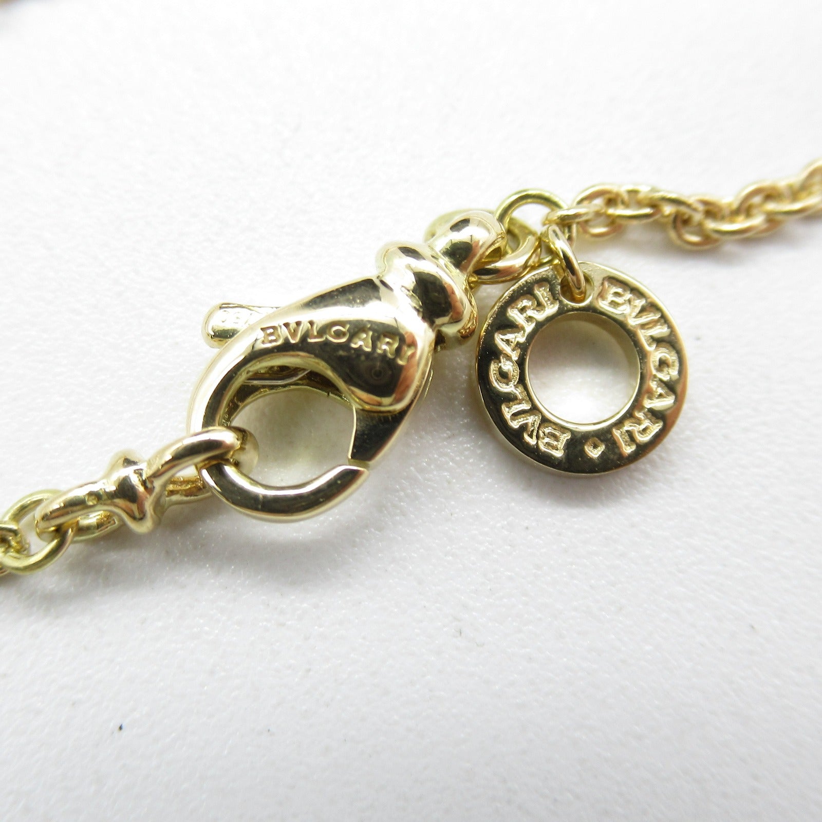 BVLGARI 18K黃金Lapis Lazuli Necklace青金石項鍊