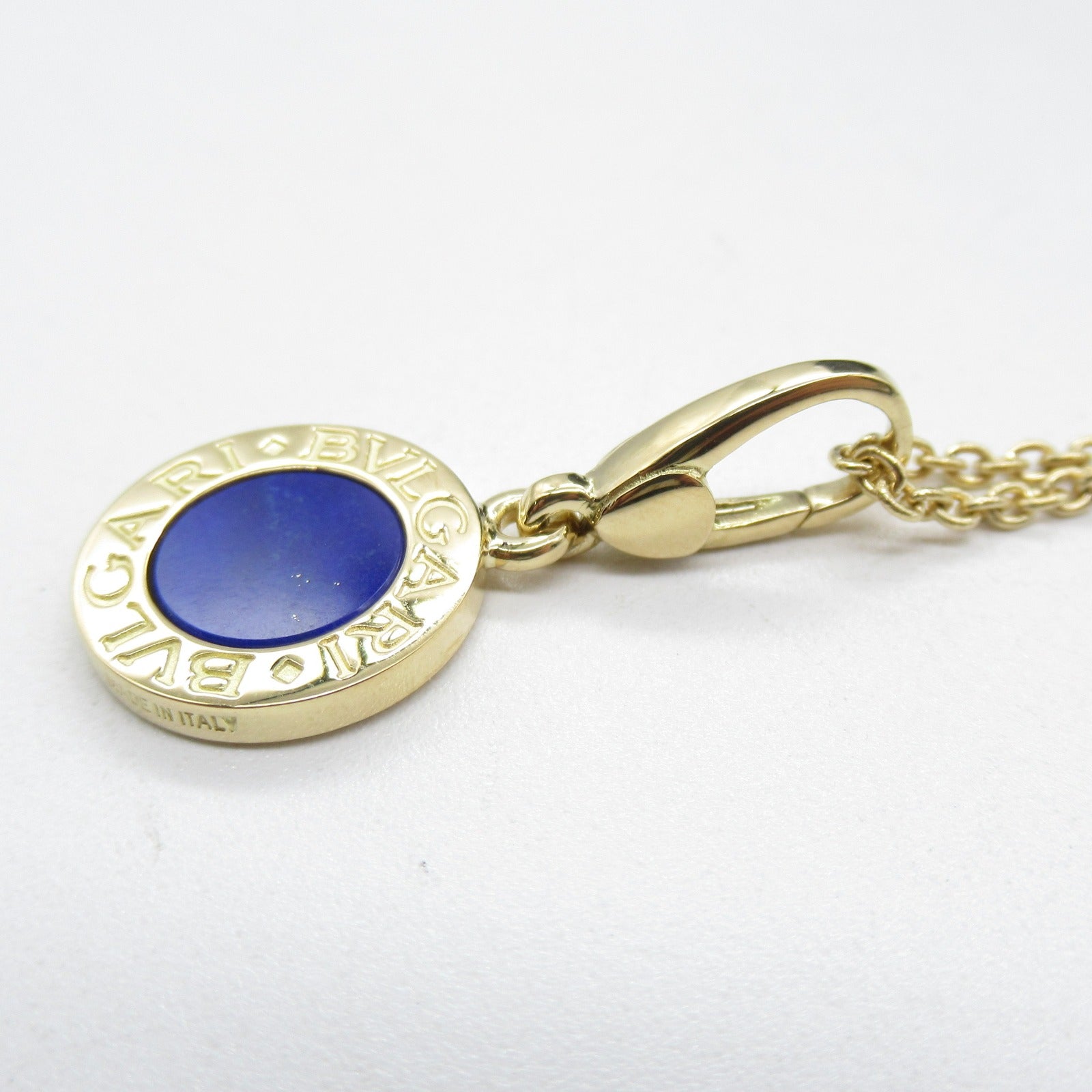 BVLGARI 18K黃金Lapis Lazuli Necklace青金石項鍊