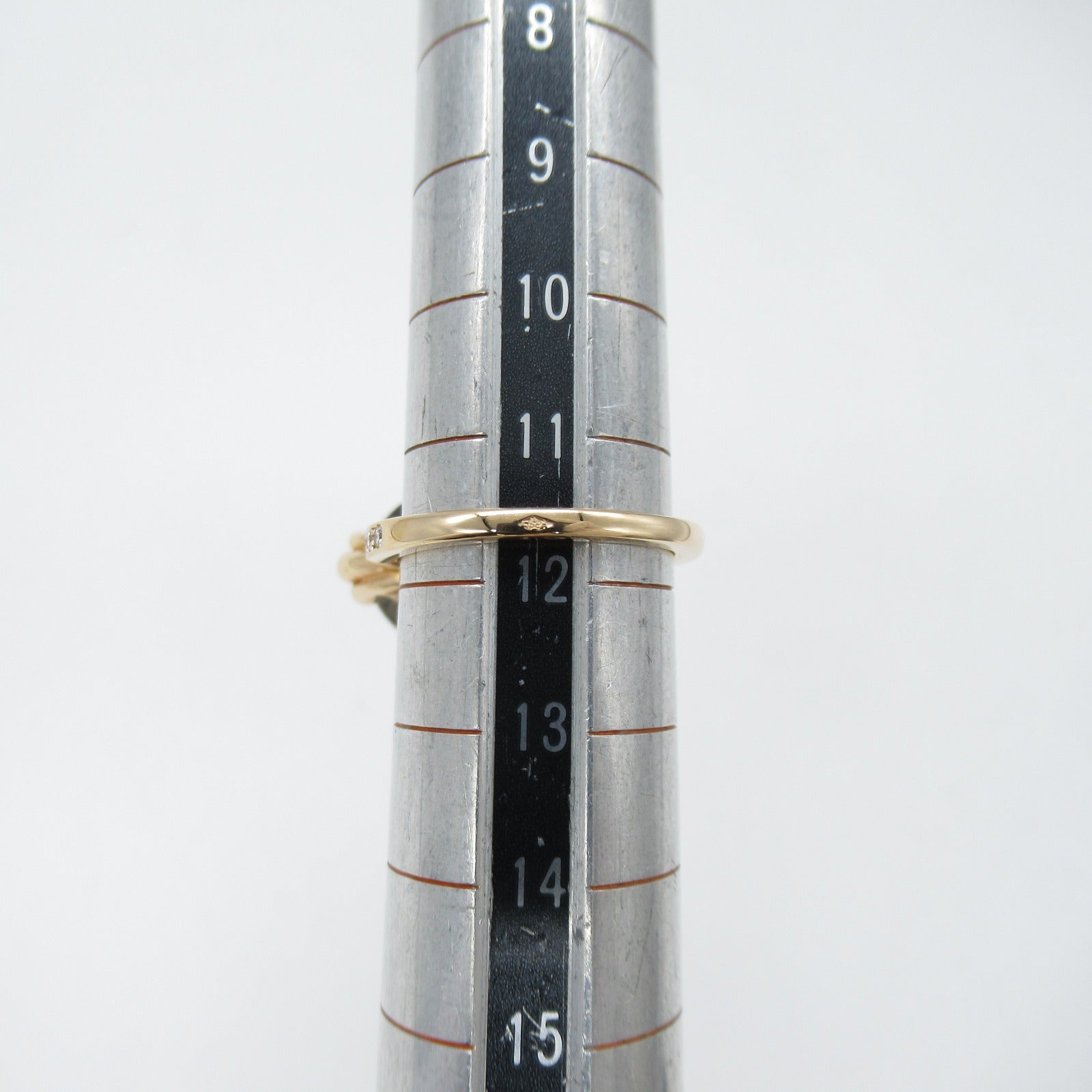 CARTIER 18K玫瑰金Indo Mystery Smoky Quartz鑽石戒指Cartier#52/US#6