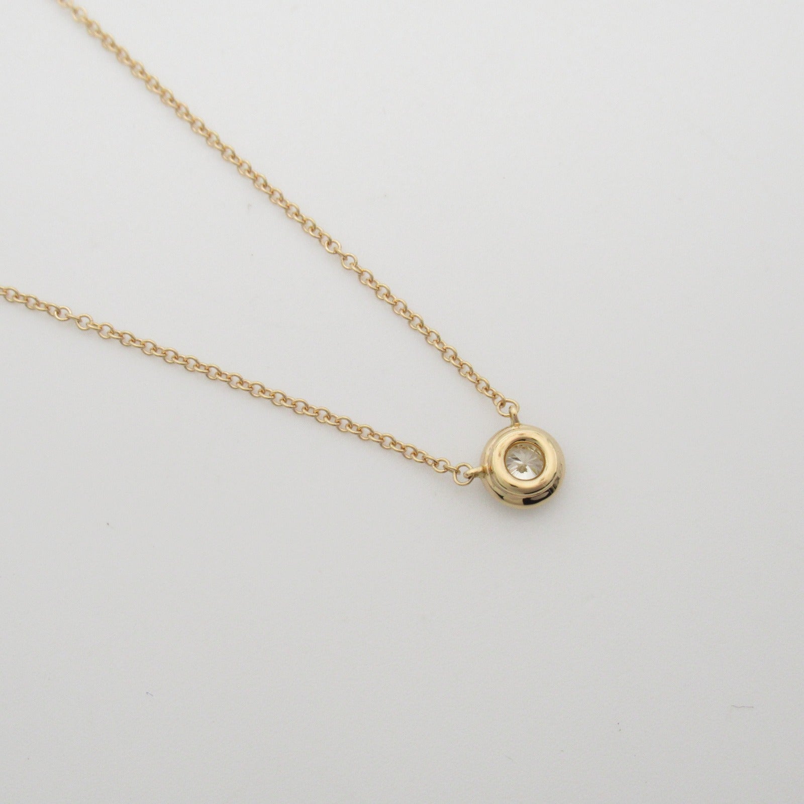TIFFANY＆CO 18K玫瑰金Soleste Diamond Necklace鑽石項鍊