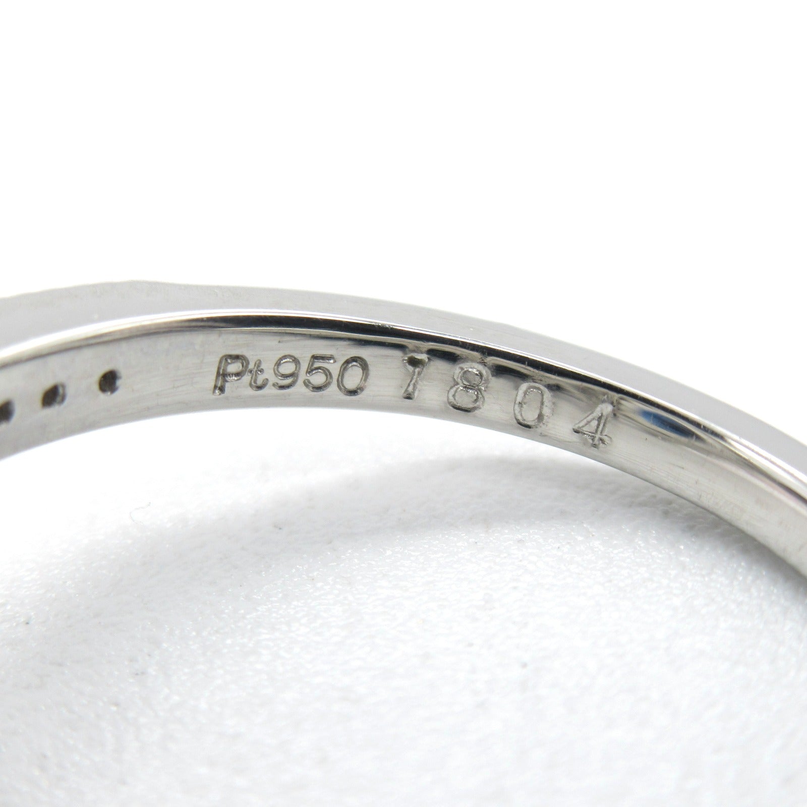 JEWELRY PT950鉑金Sapphire Ring 1.804ct藍寶石/0.53ct鑚石戒指JP#10.5/US#5.75