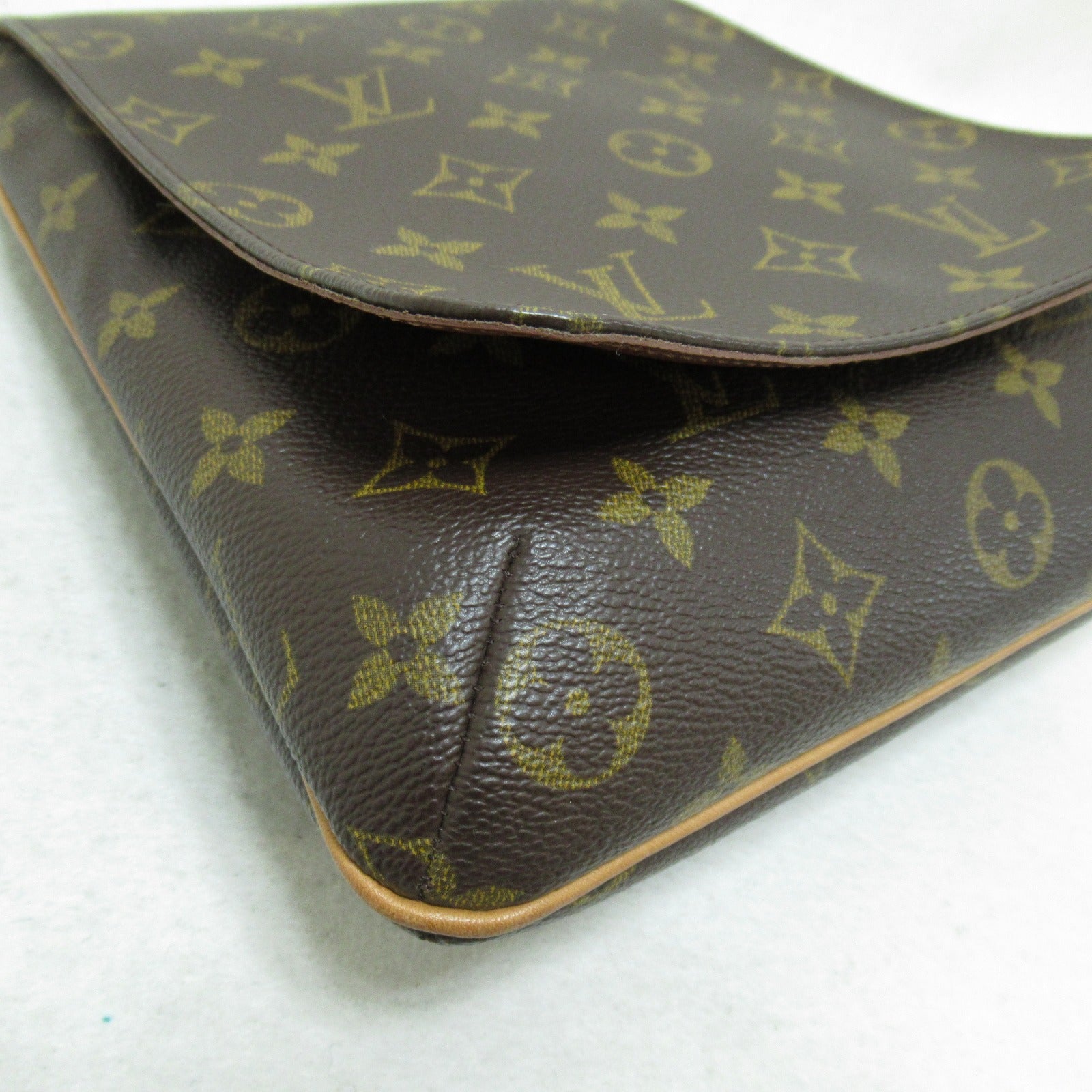 LOUIS VUITTON Monogram Musette Salsa金扣肩背袋啡色