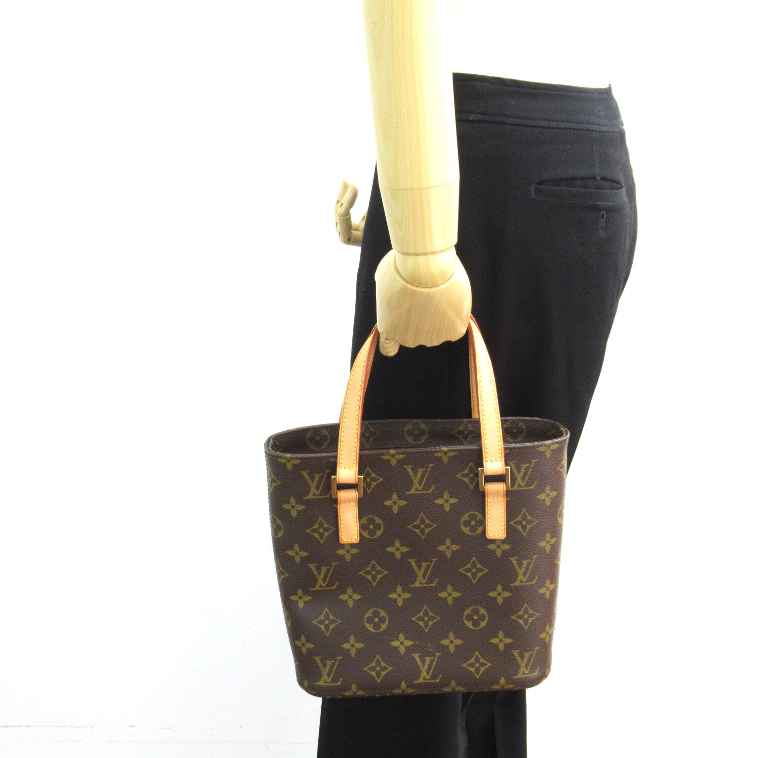 LOUIS VUITTON 【激減優惠】Monogram Vavin PM手挽袋啡色