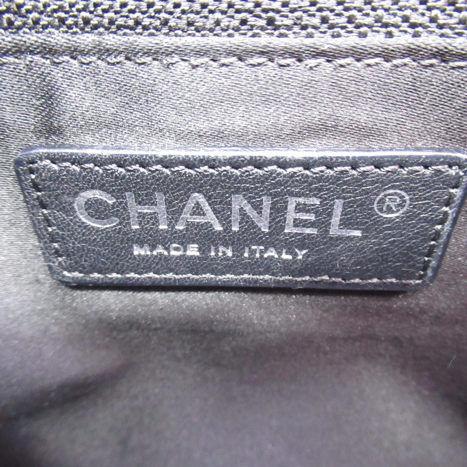 CHANEL 【激減優惠】菱格Caviar皮革GST Grand Shopping Tote Bag銀扣手挽袋黑色