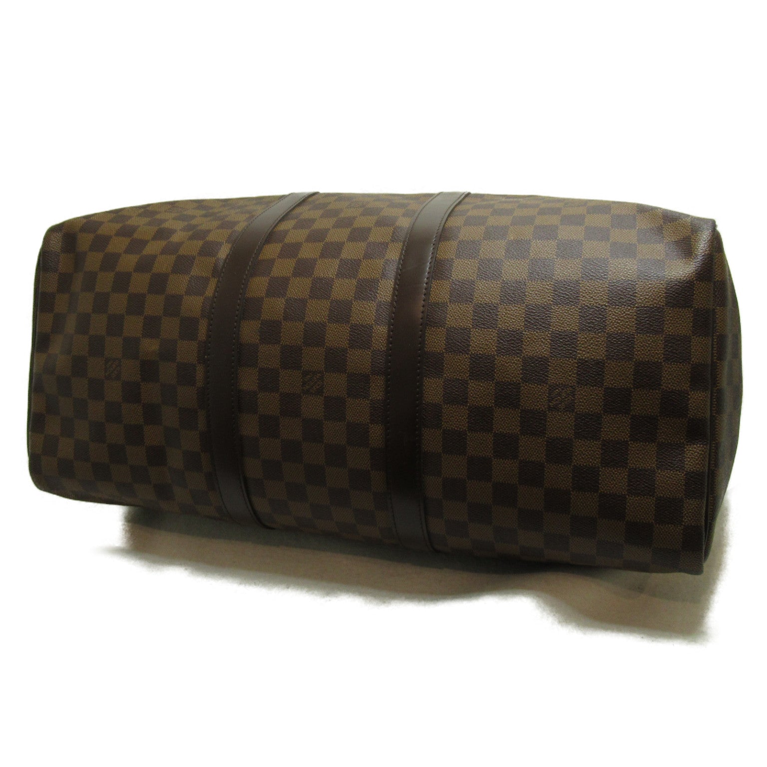 LOUIS VUITTON 【激減優惠】Damier Keepall 50金扣波士頓包啡色
