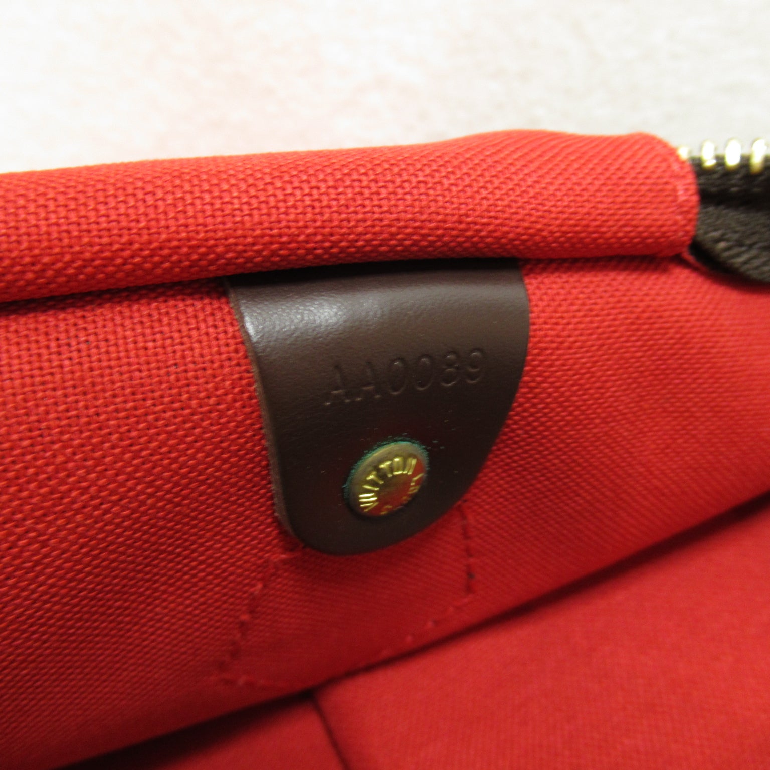 LOUIS VUITTON 【激減優惠】Damier Speedy 30金扣手挽袋棕色