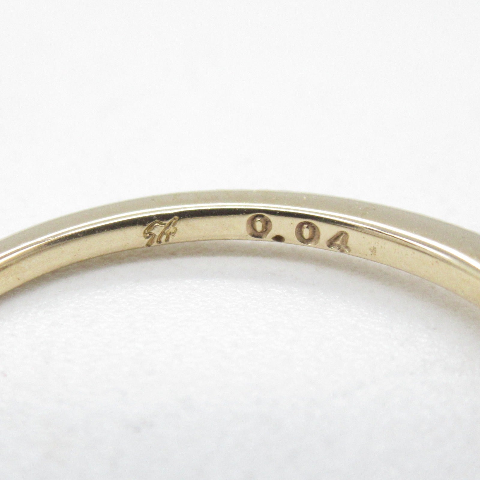 JEWELRY 10K玫瑰金Diamond Ring 0.04ct鑽石戒指US#5.25